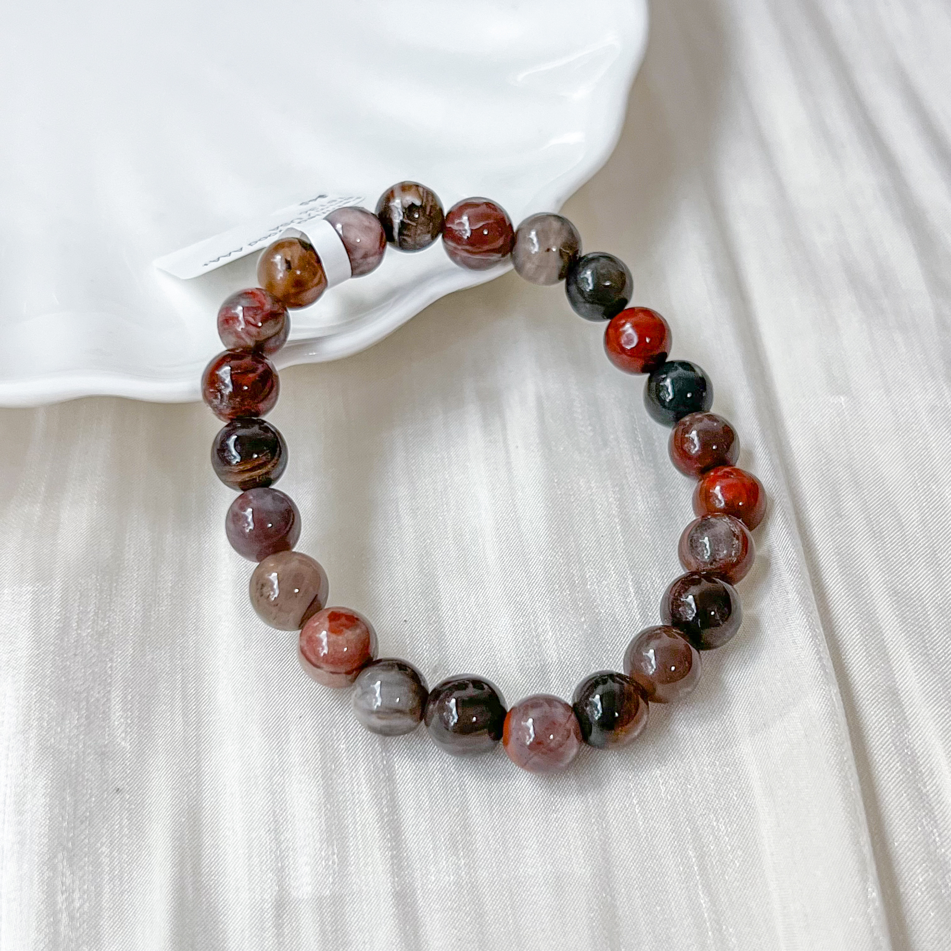 Petrified Wood 10mm AAA+ Bracelet