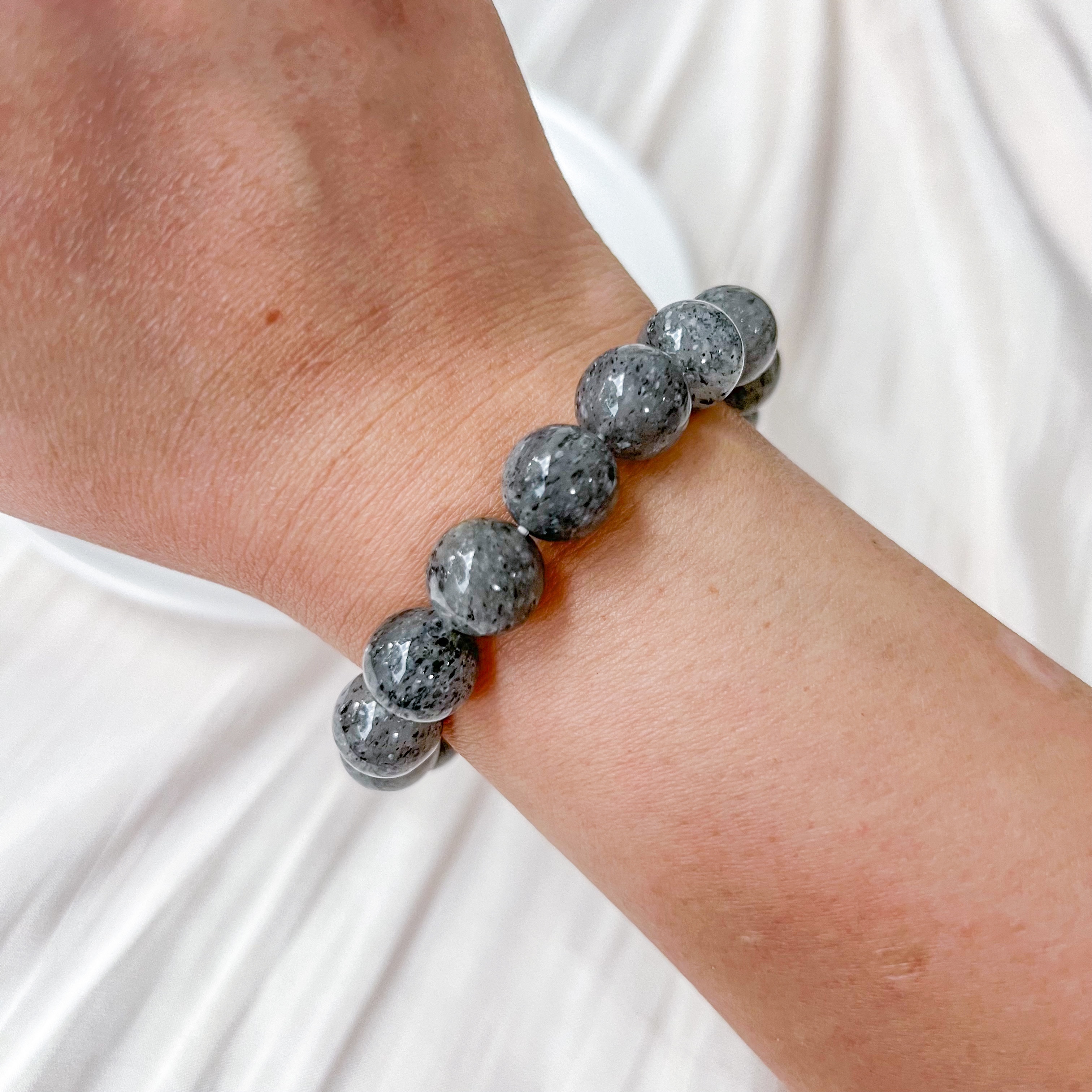 Black Sunstone 10-11mm Bracelet