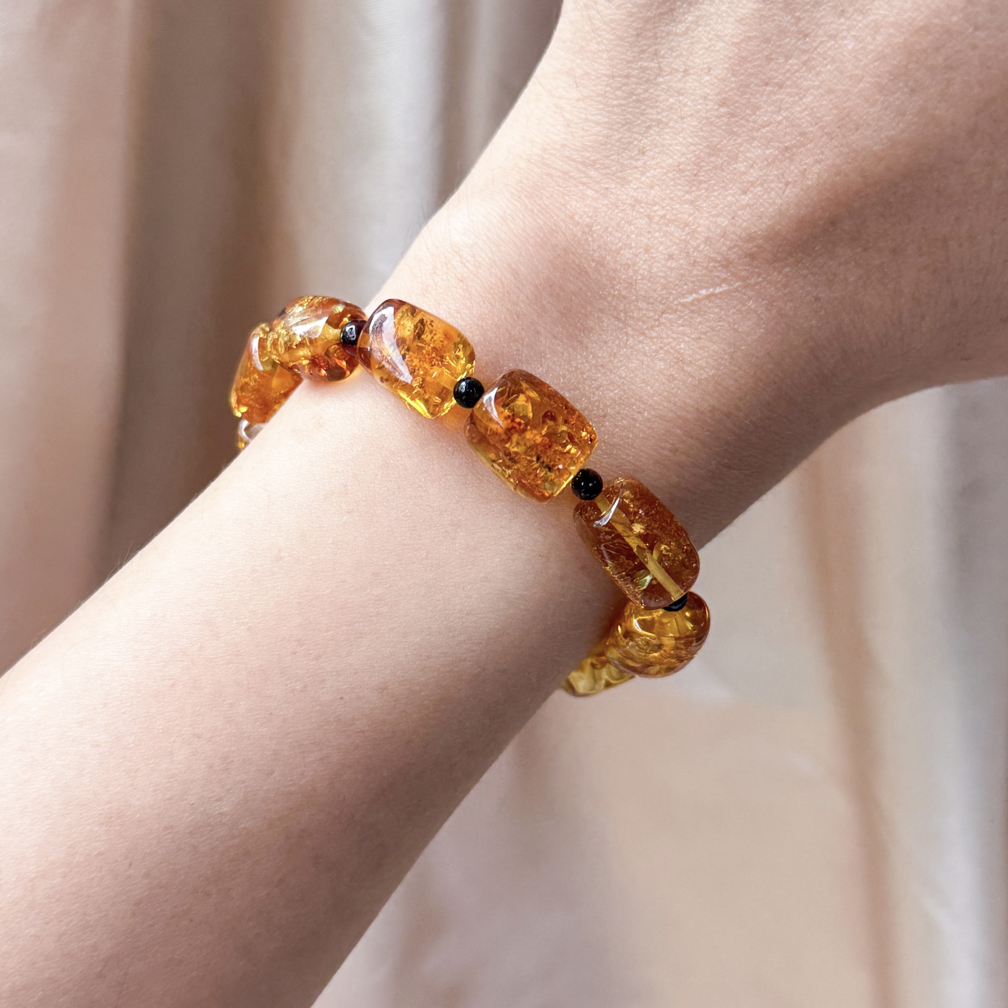 Amber Nugget Bracelet