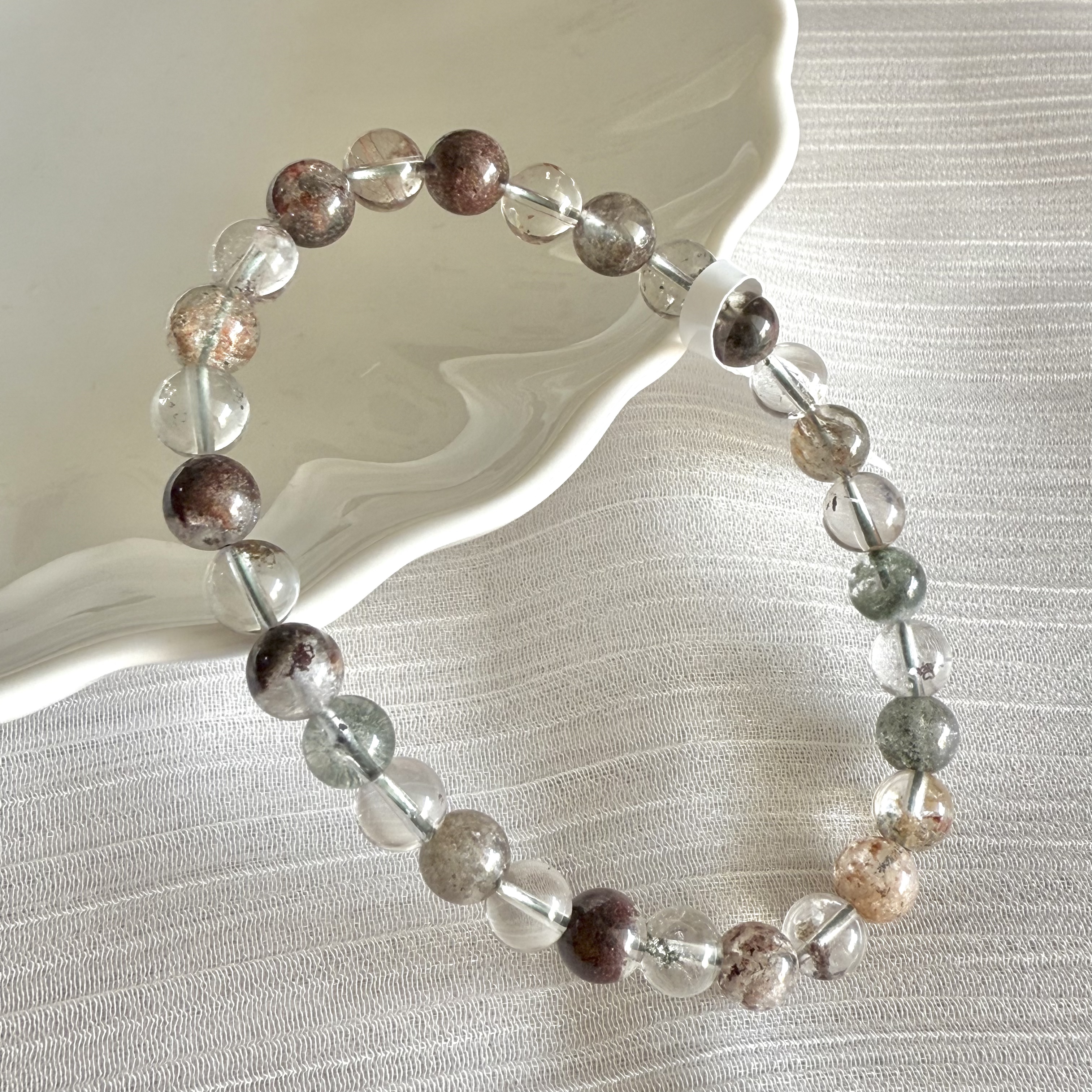 Phantom Quartz 6+mm Bracelet