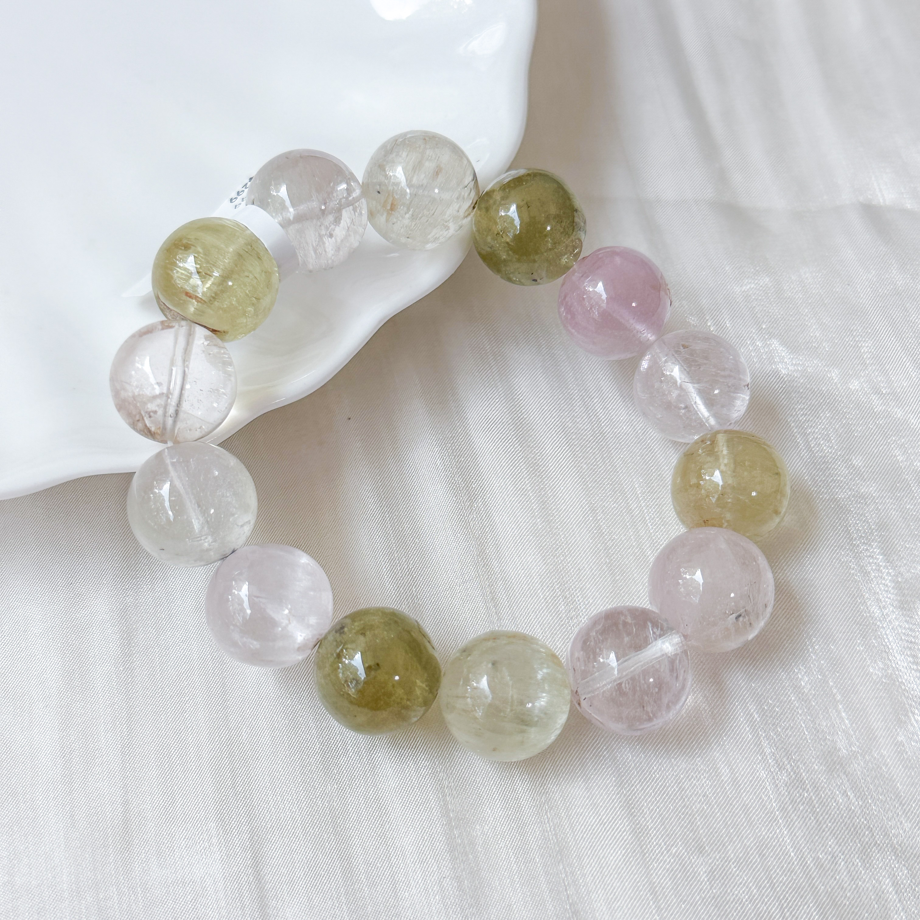 Kunzite 14mm AAA Bracelet