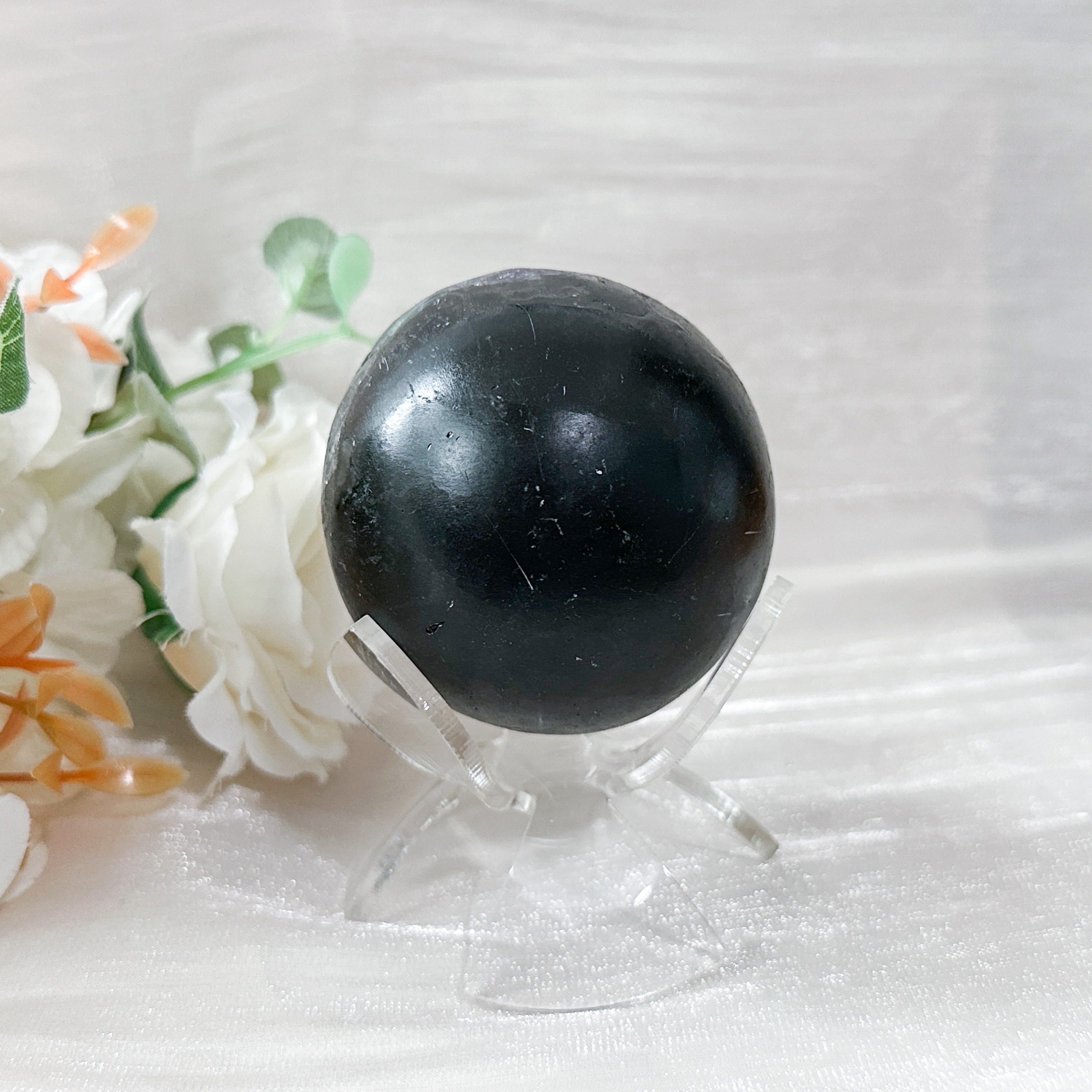 Amethyst Raw Sphere w Sphere Stand