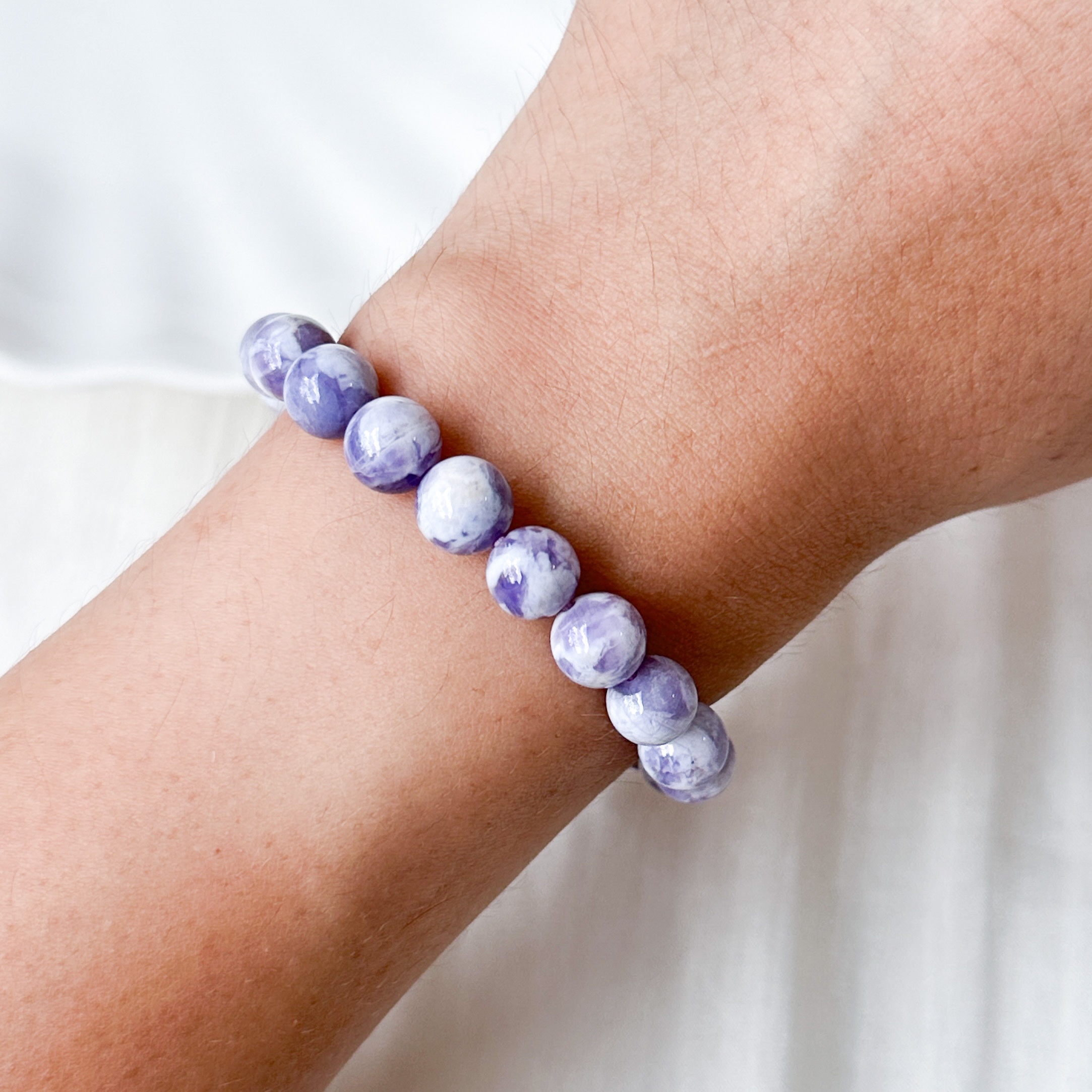 Purple Opal 7+mm Bracelet