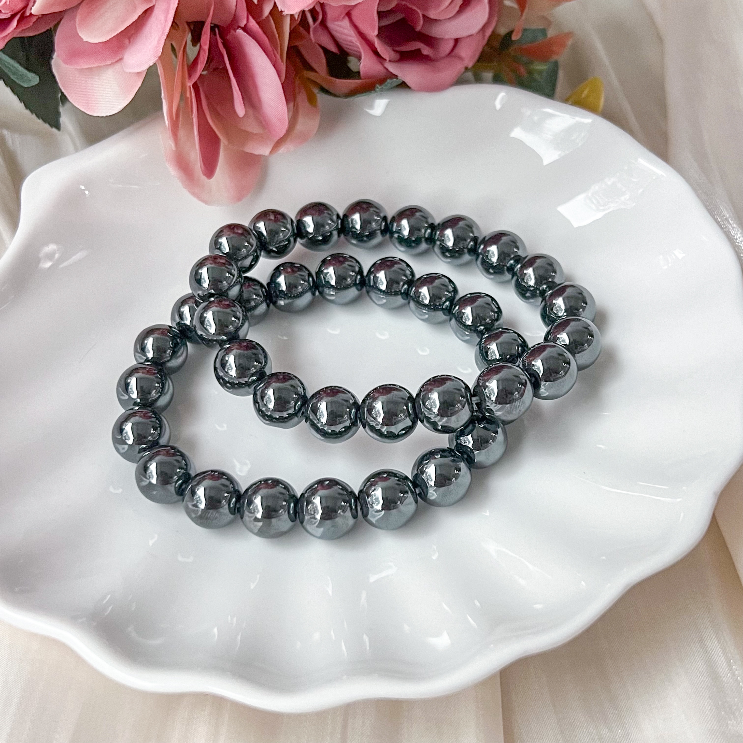 Hematite 10mm Bracelet