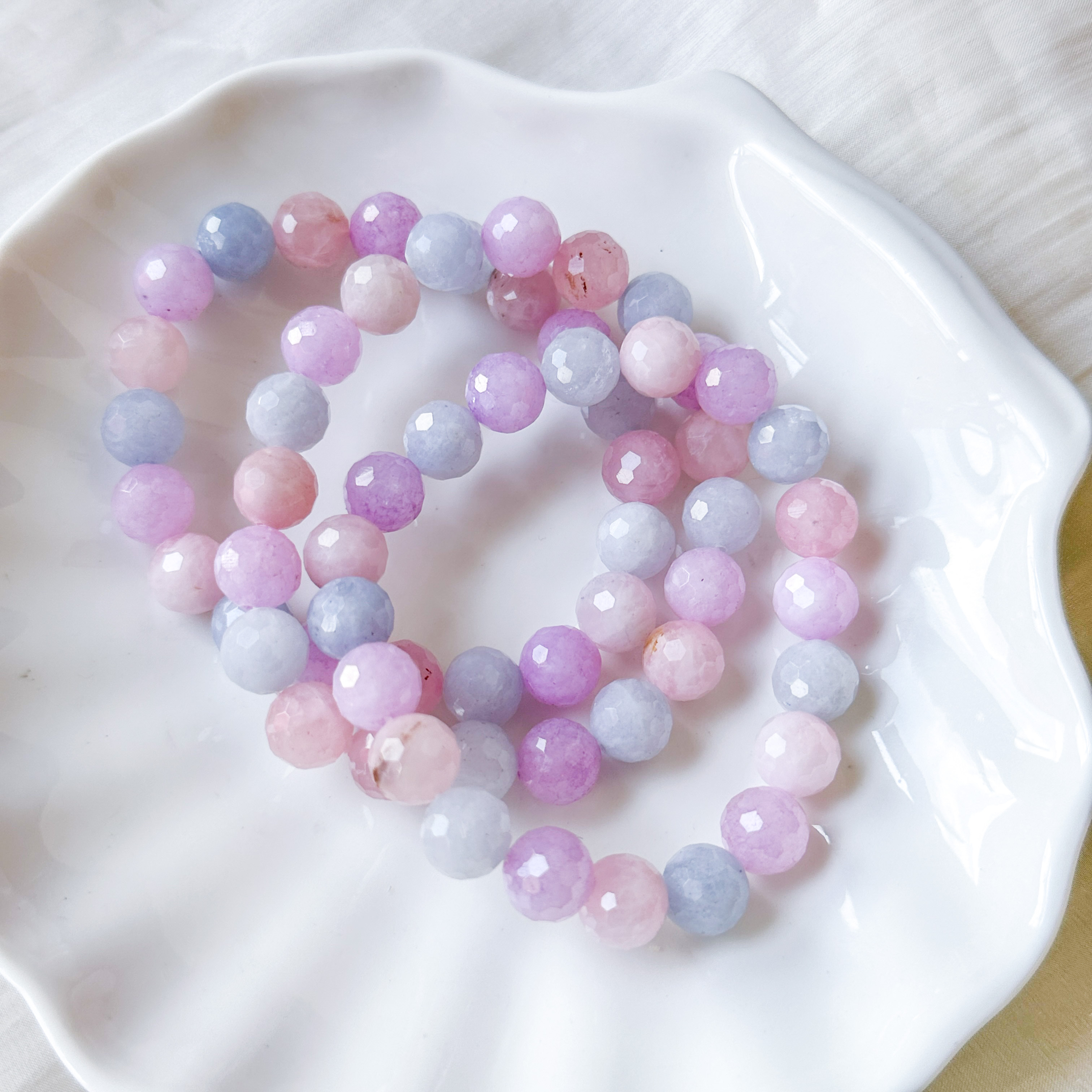 Pastel Dream 10mm Cut Bracelet