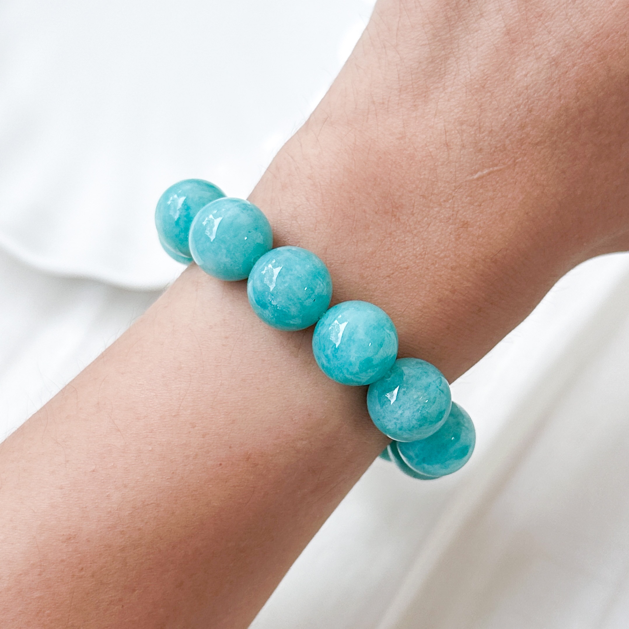 Amazonite 11-12mm Bracelet