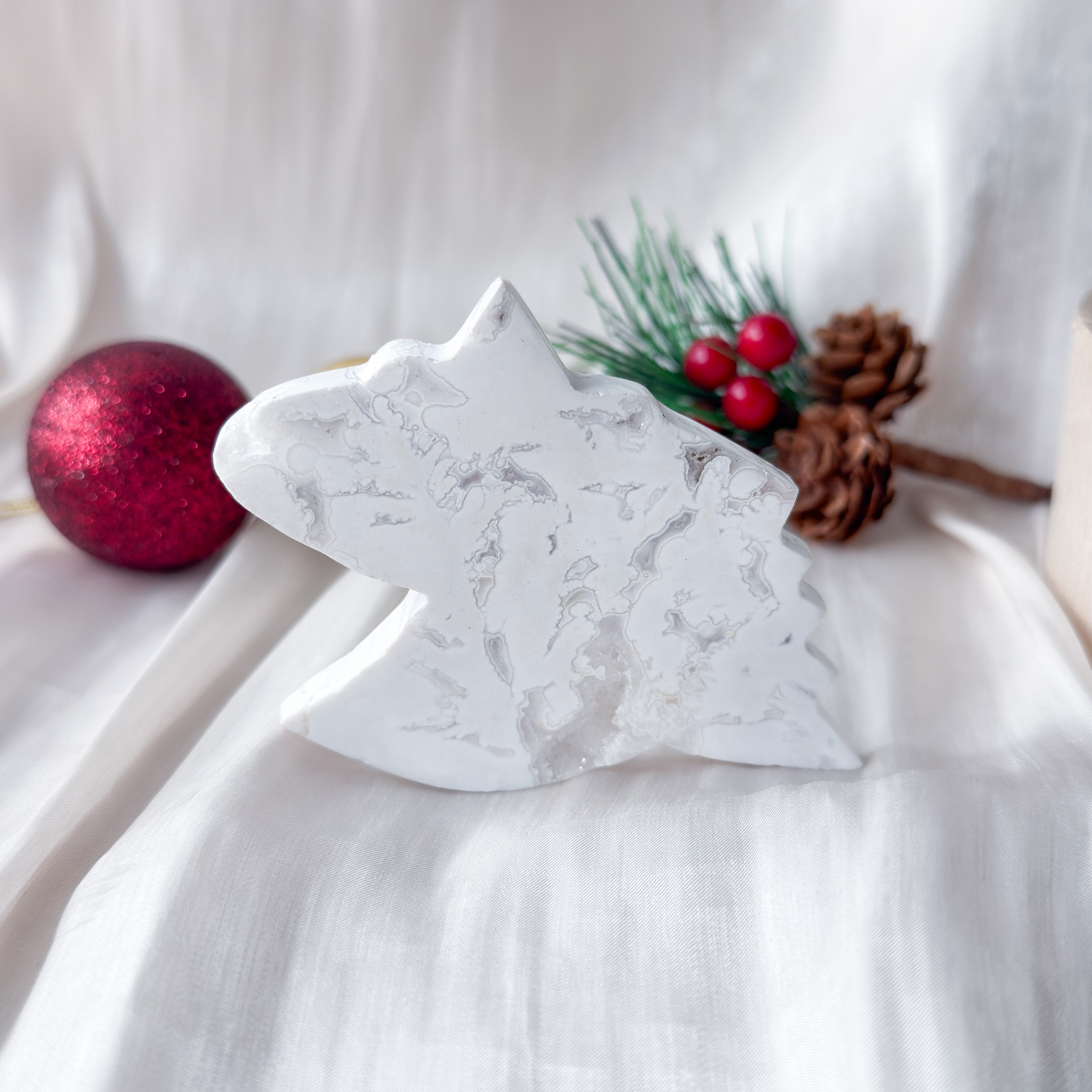 White Plume Druzy Agate Unicorn [Black Friday]