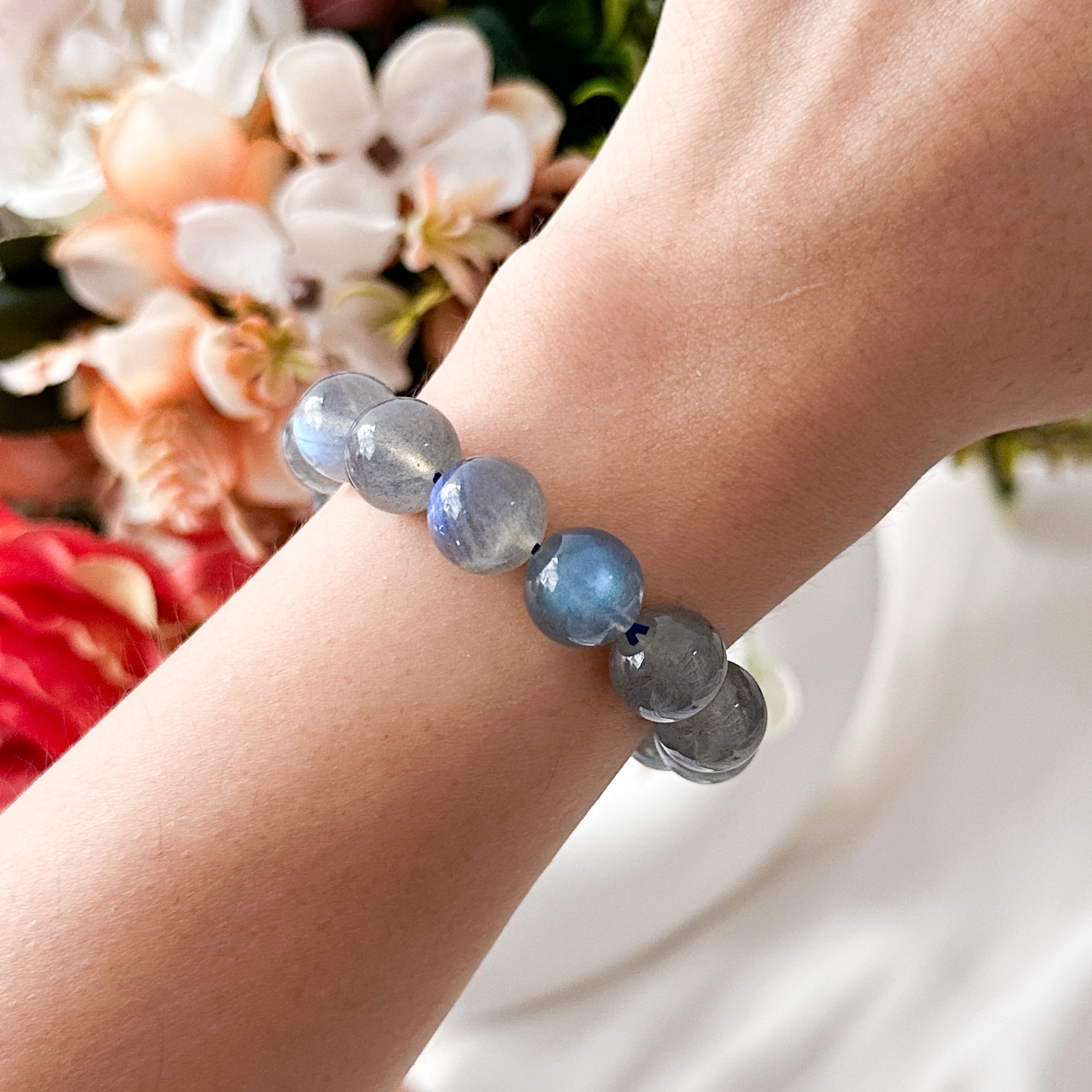 Labradorite 11mm AAA+ Bracelet