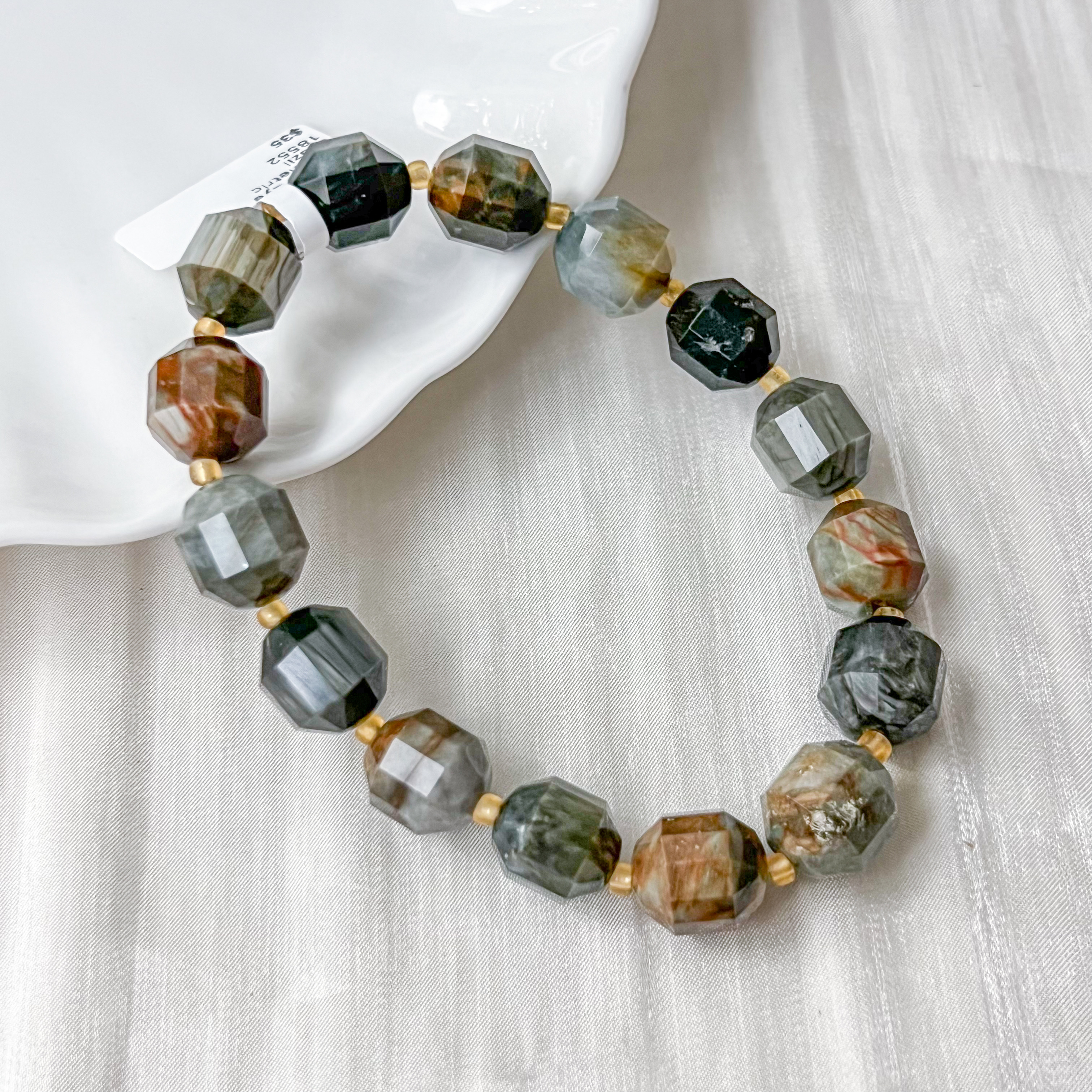 Hawk's Eye Geometric Bracelet