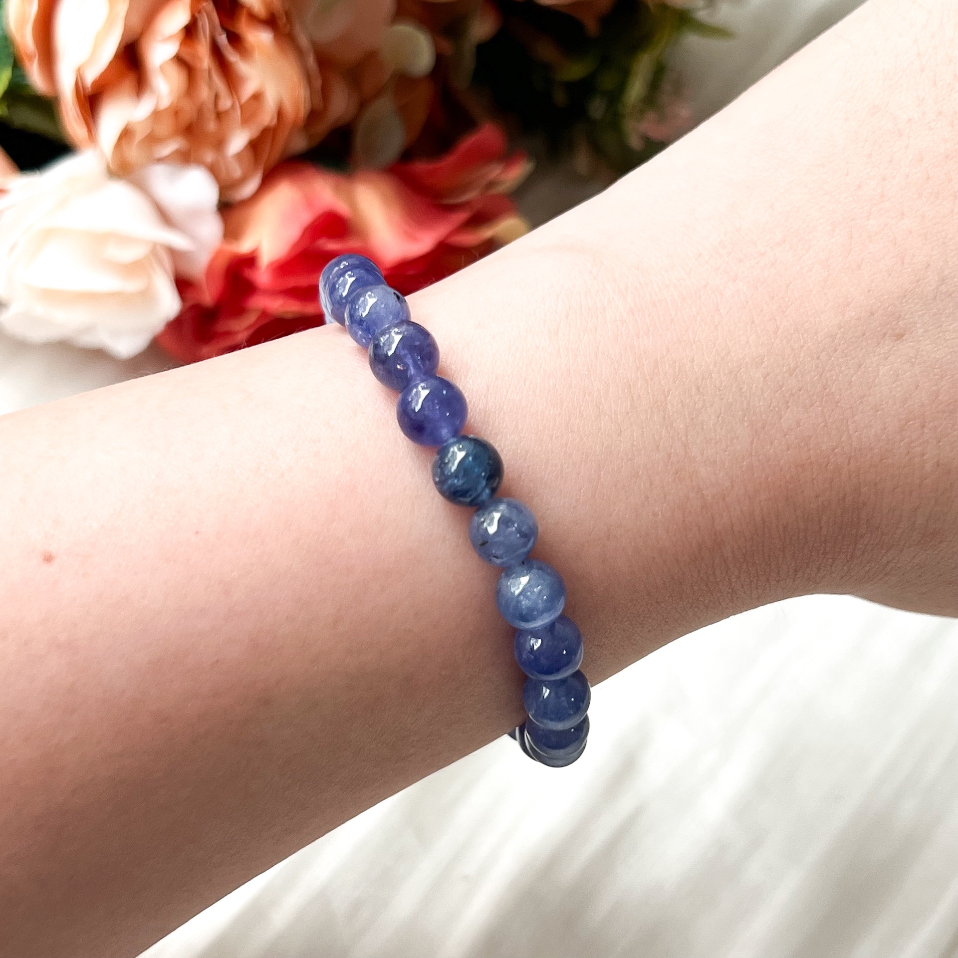 Tanzanite 7mm AAAA Bracelet