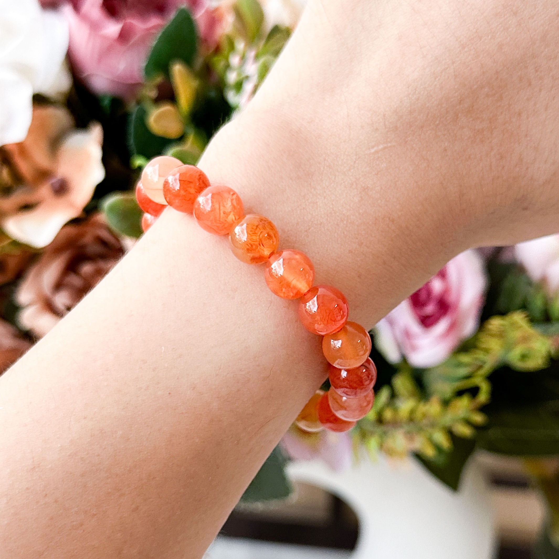Carnelian 7-8mm Bracelet
