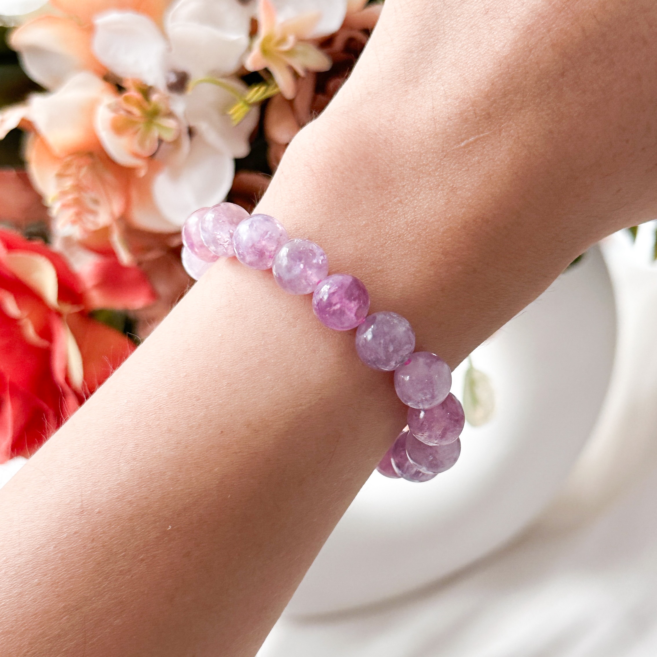 Wisteria Mica 8mm Bracelet