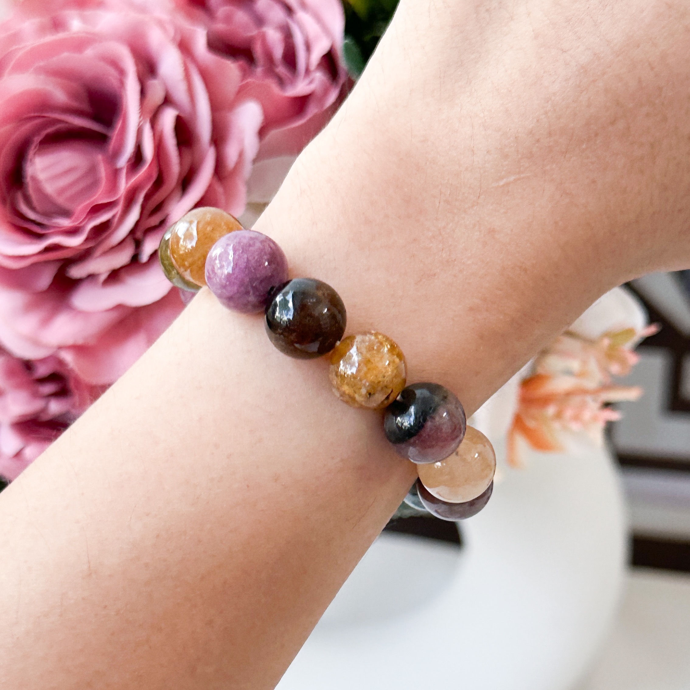 Multi-Colour Tourmaline 10-11mm AAA+ Bracelet