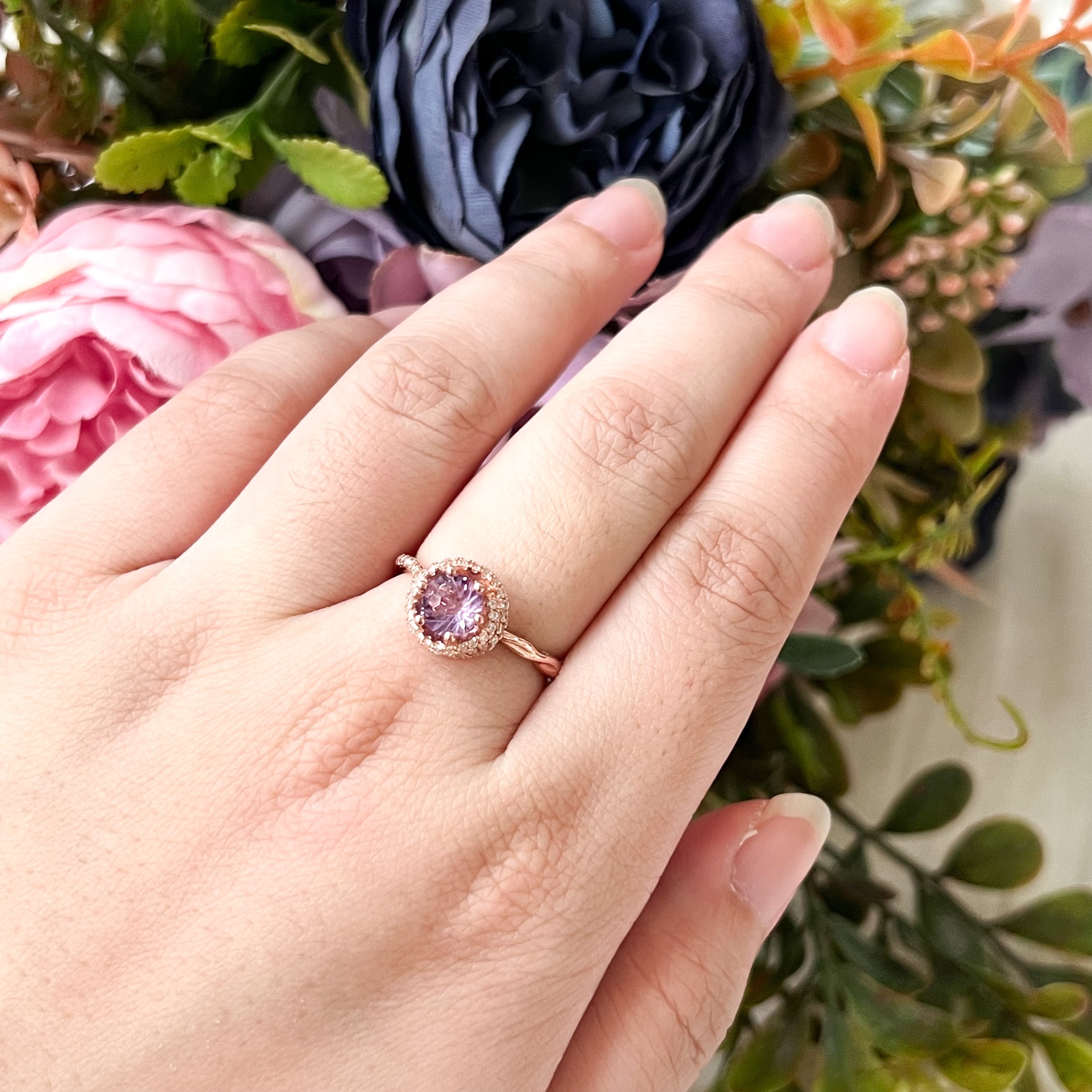 Amethyst Ring - S925