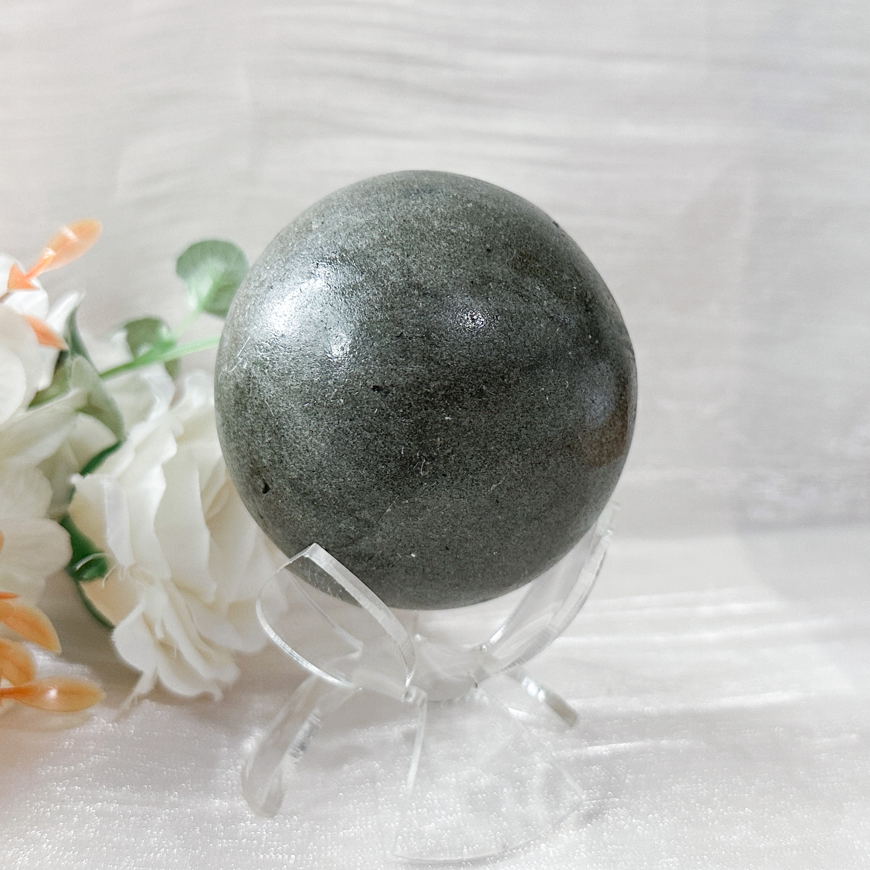 Amethyst Raw Sphere w Sphere Stand