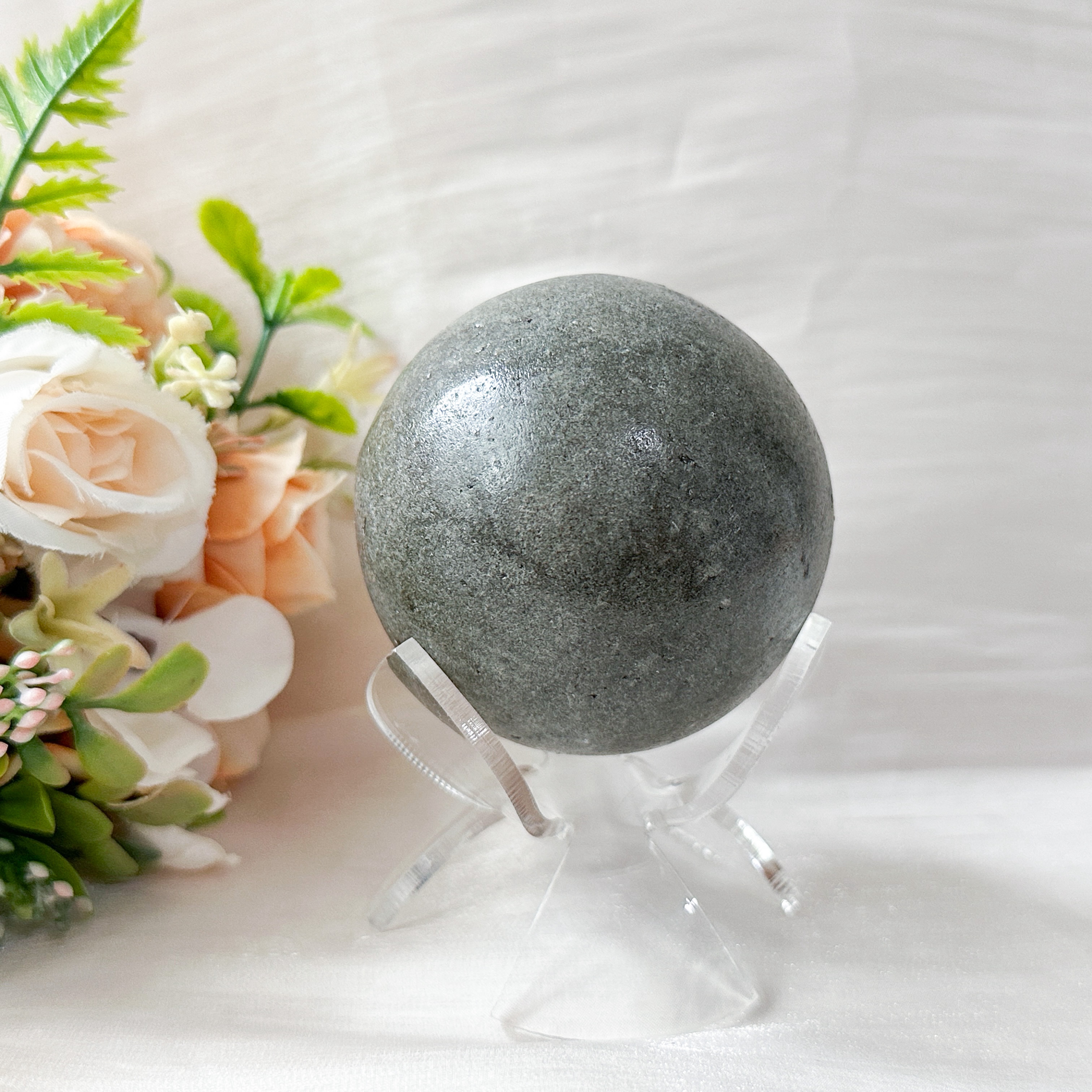 Amethyst Raw Sphere w Sphere Stand