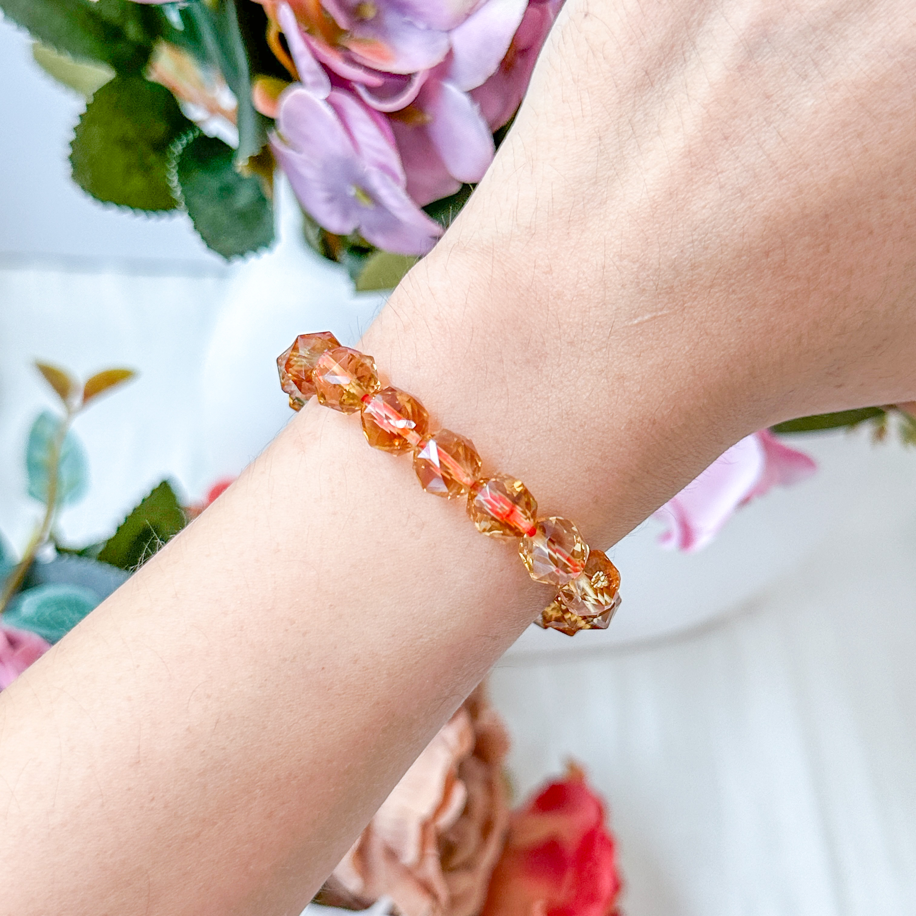Citrine Diamond Cut AAA Special Price Bracelet