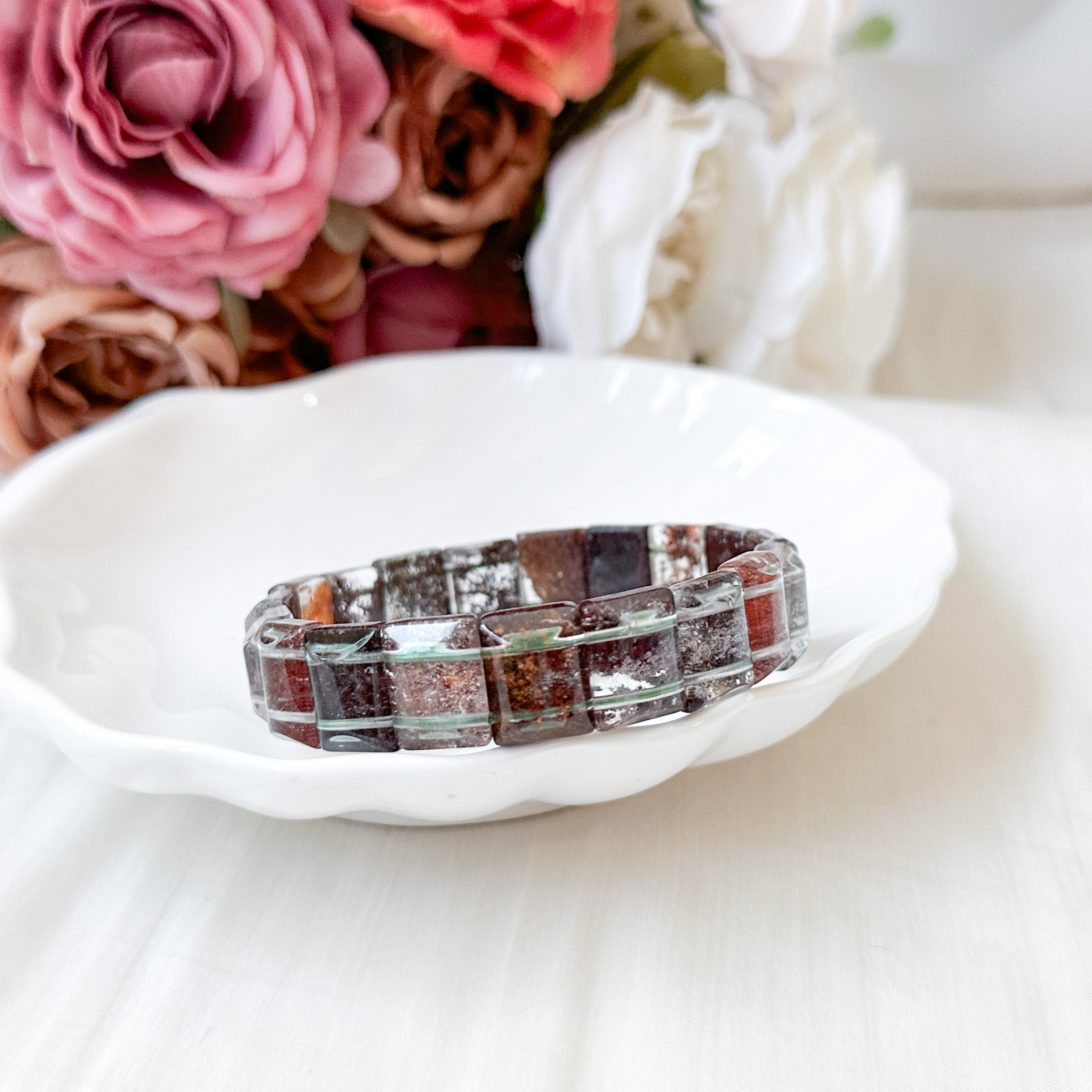 Phantom Quartz Rect AAA Bracelet