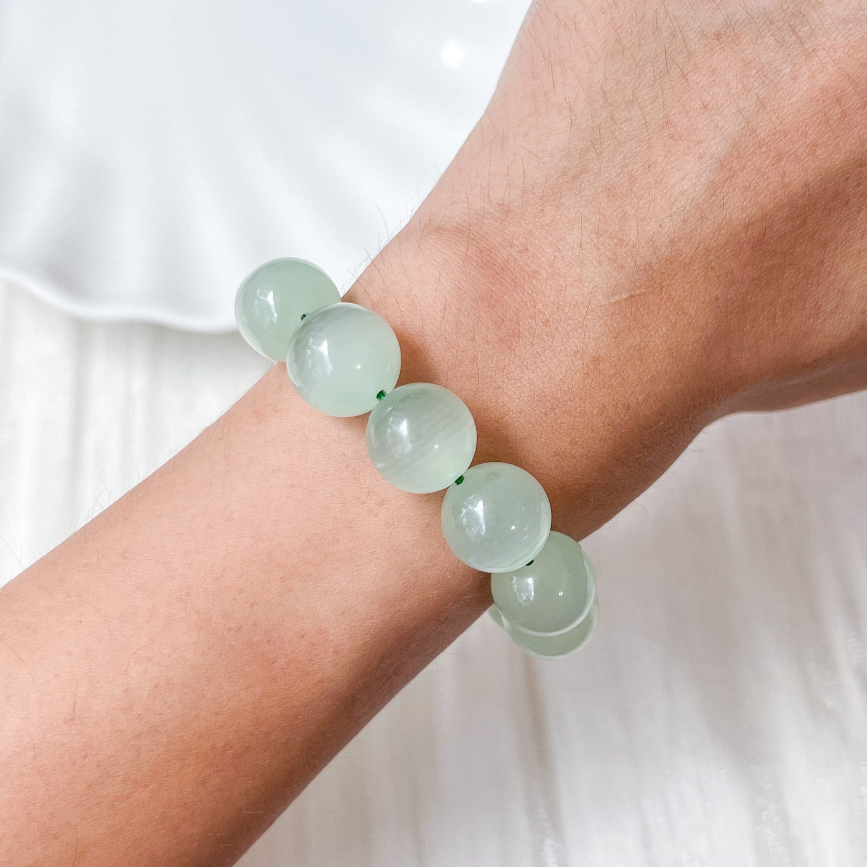 Green Calcite 11-12mm Bracelet