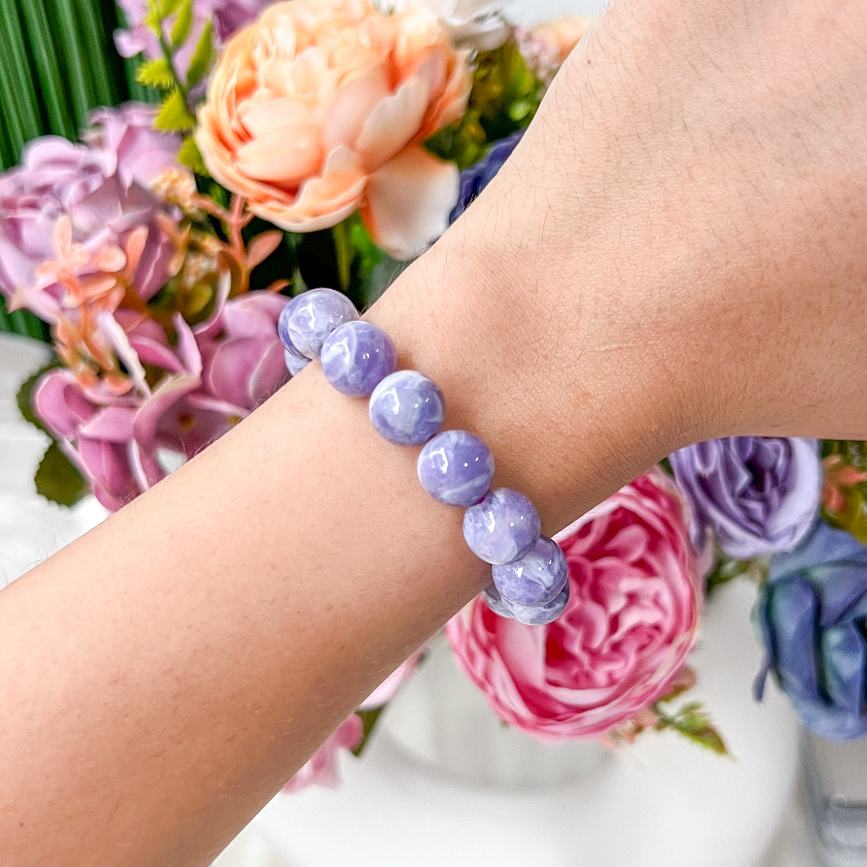 Purple Opal 10mm Bracelet