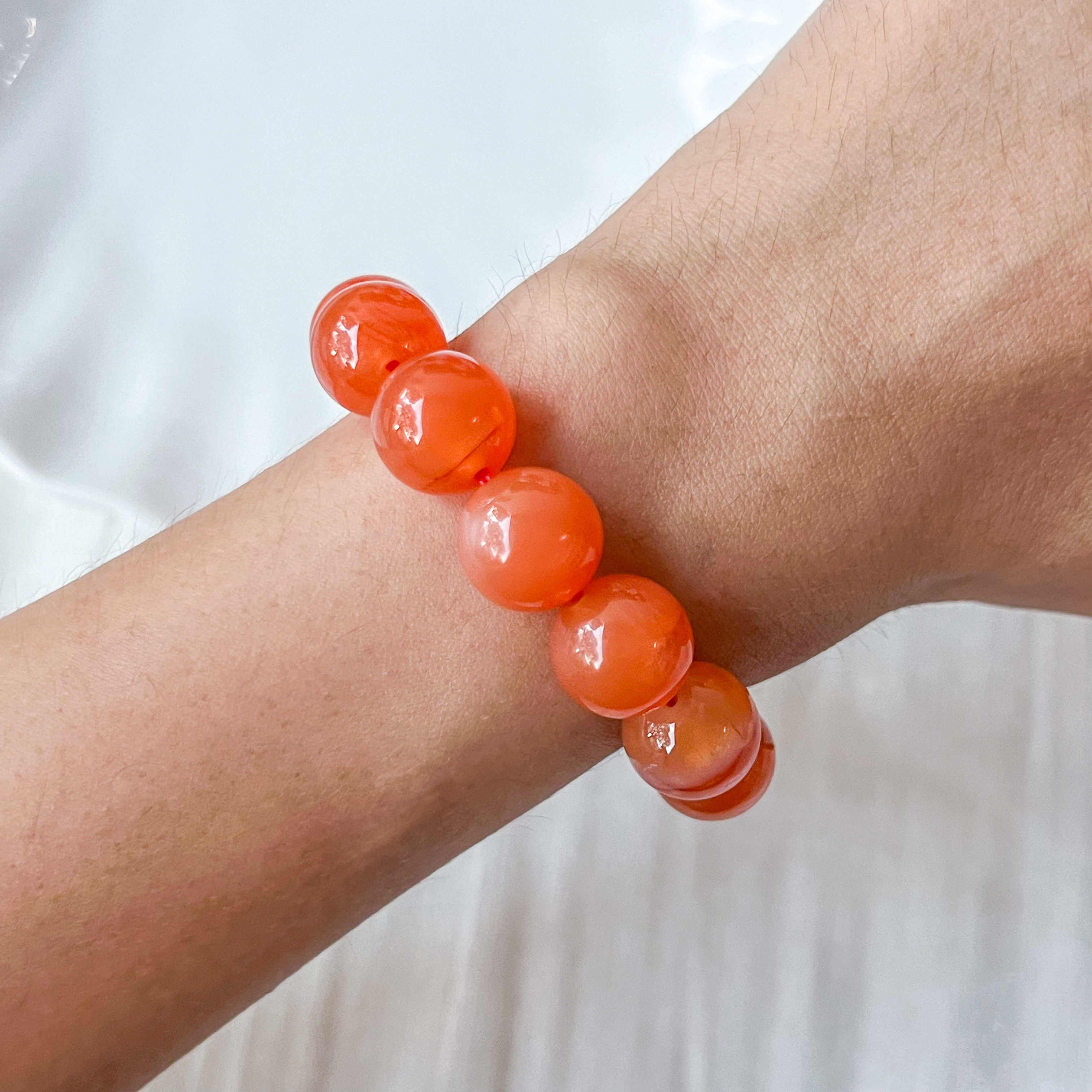 Carnelian 12mm Bracelet (AAAA)