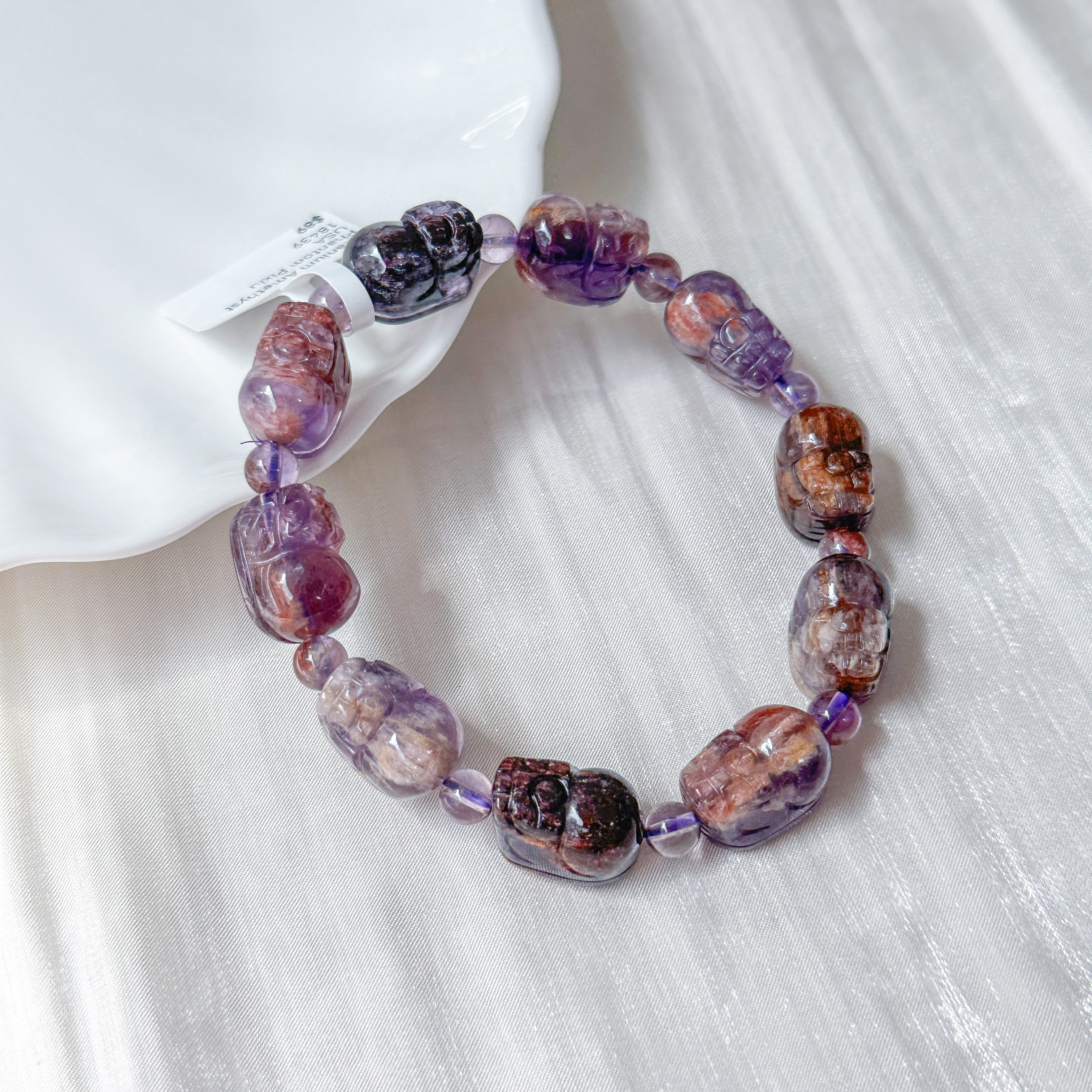 Amethyst Phantom Pixiu Bracelet