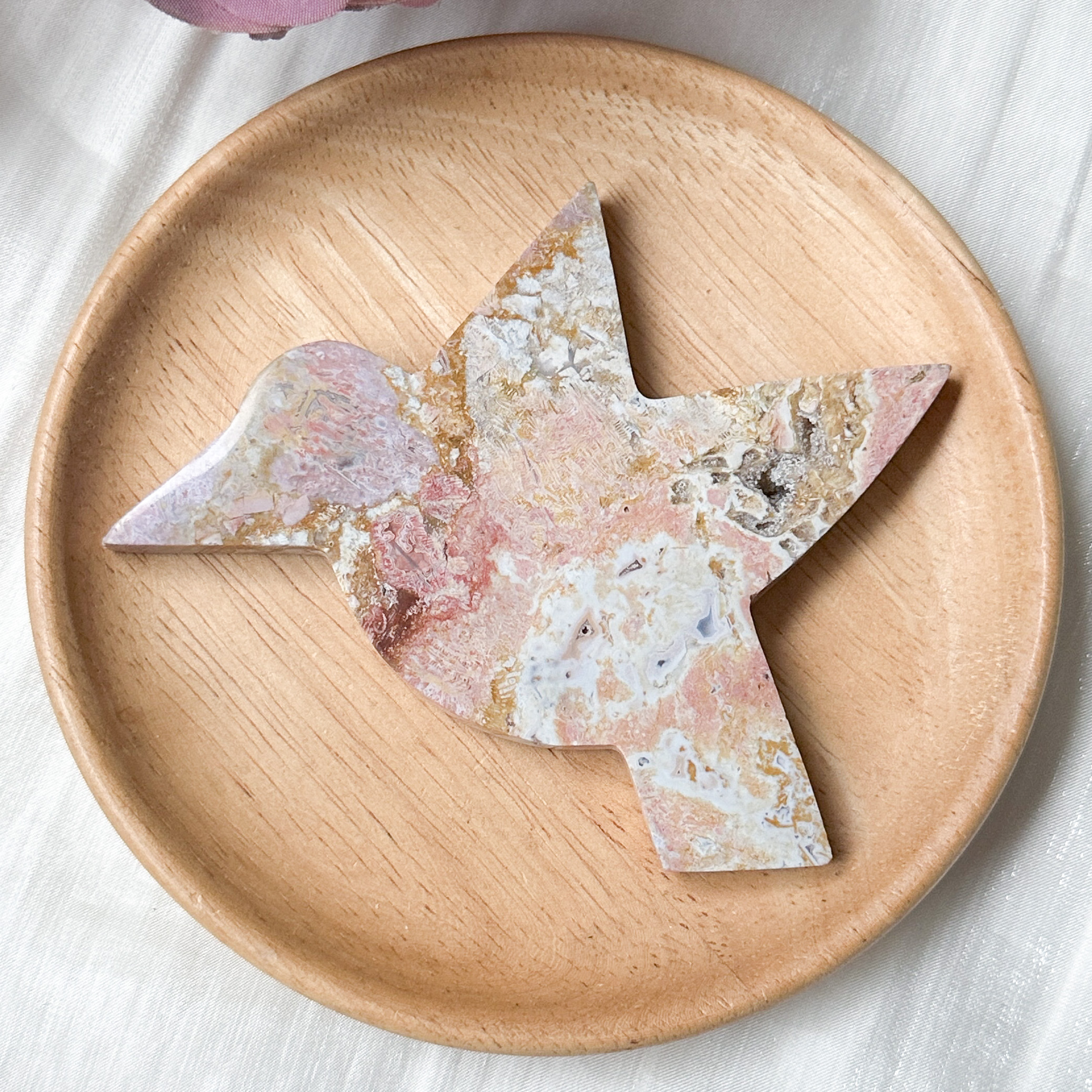 Rainbow Jasper Bird - Big