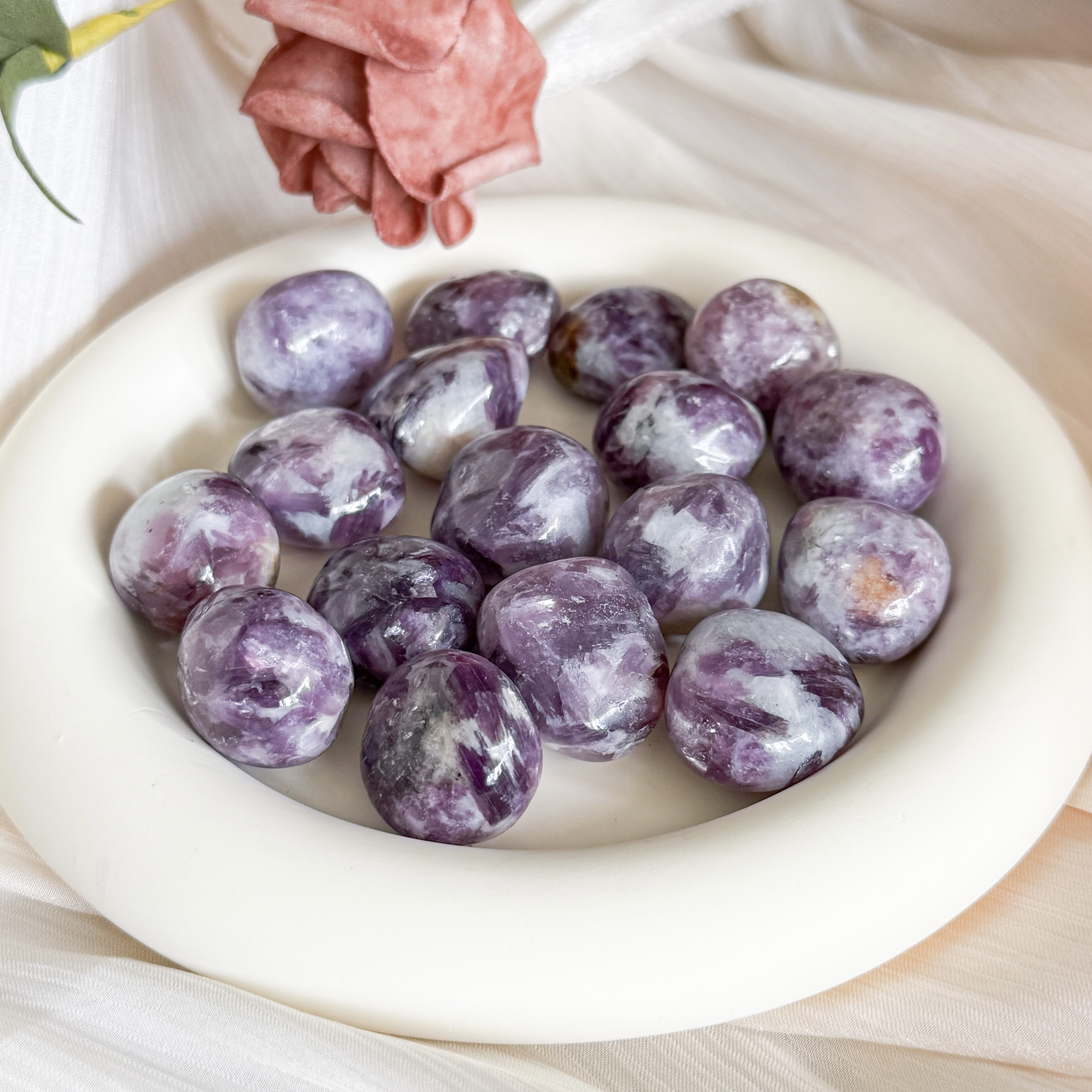 Purple Lepidolite Tumble