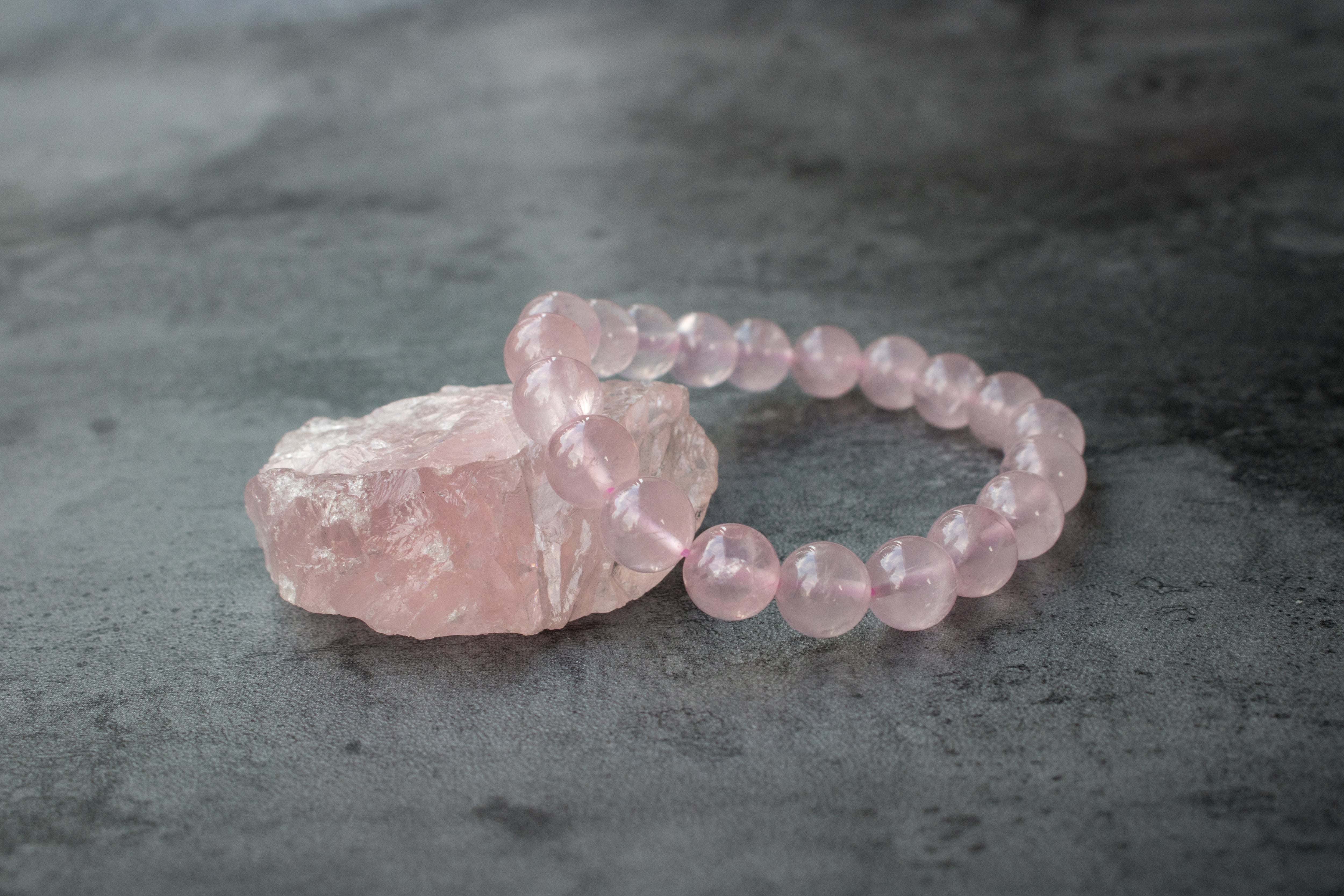 Pink rose best sale quartz