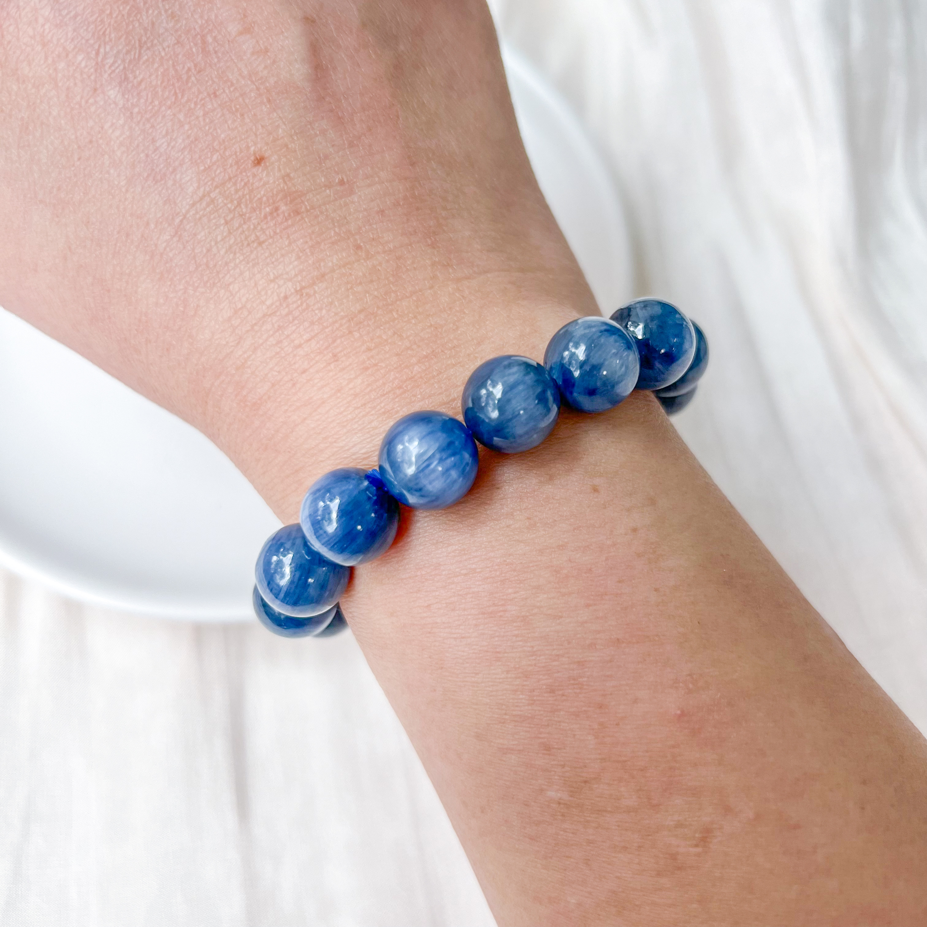 Kyanite 10-11mm AAA+ Bracelet