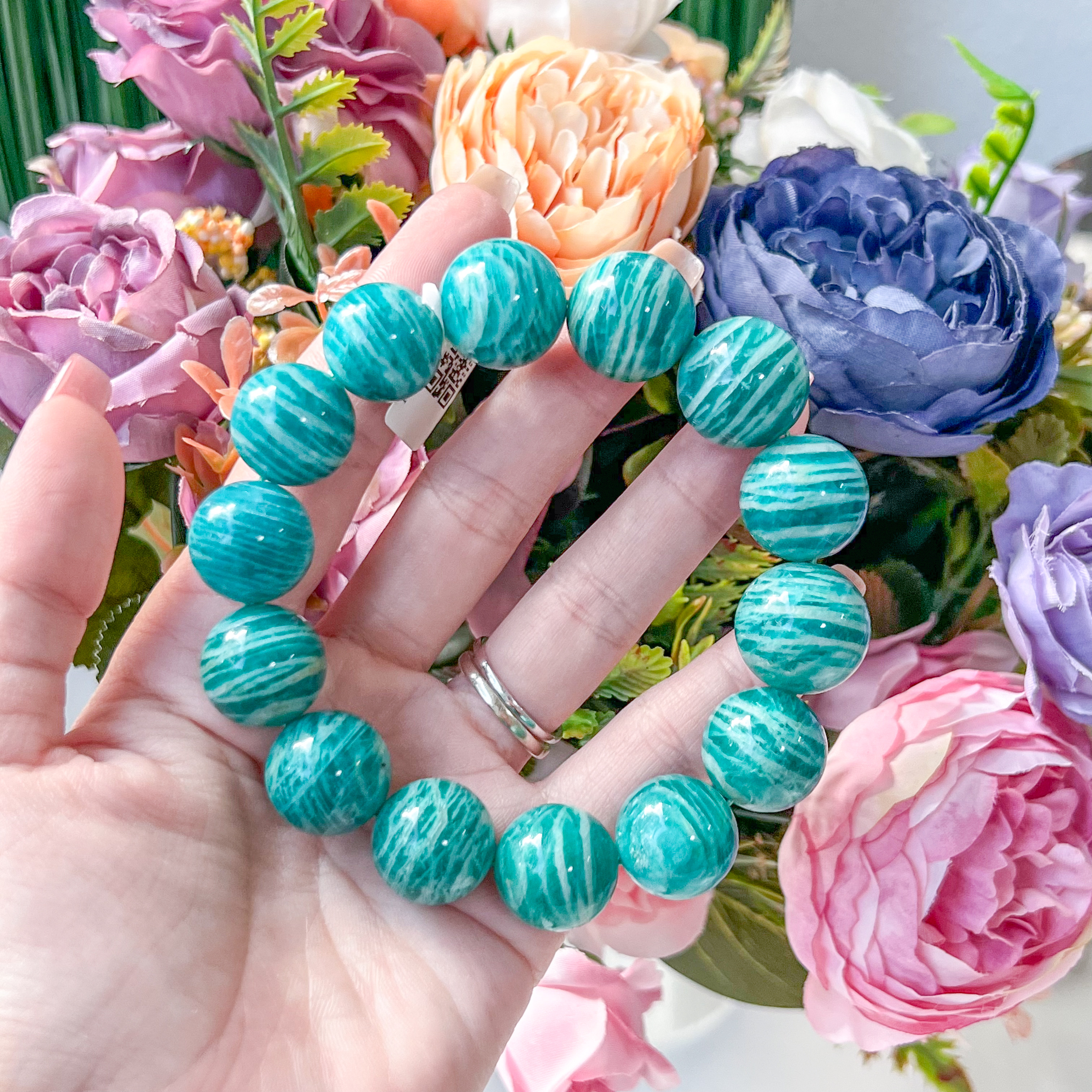 Amazonite 14-16mm Bracelet
