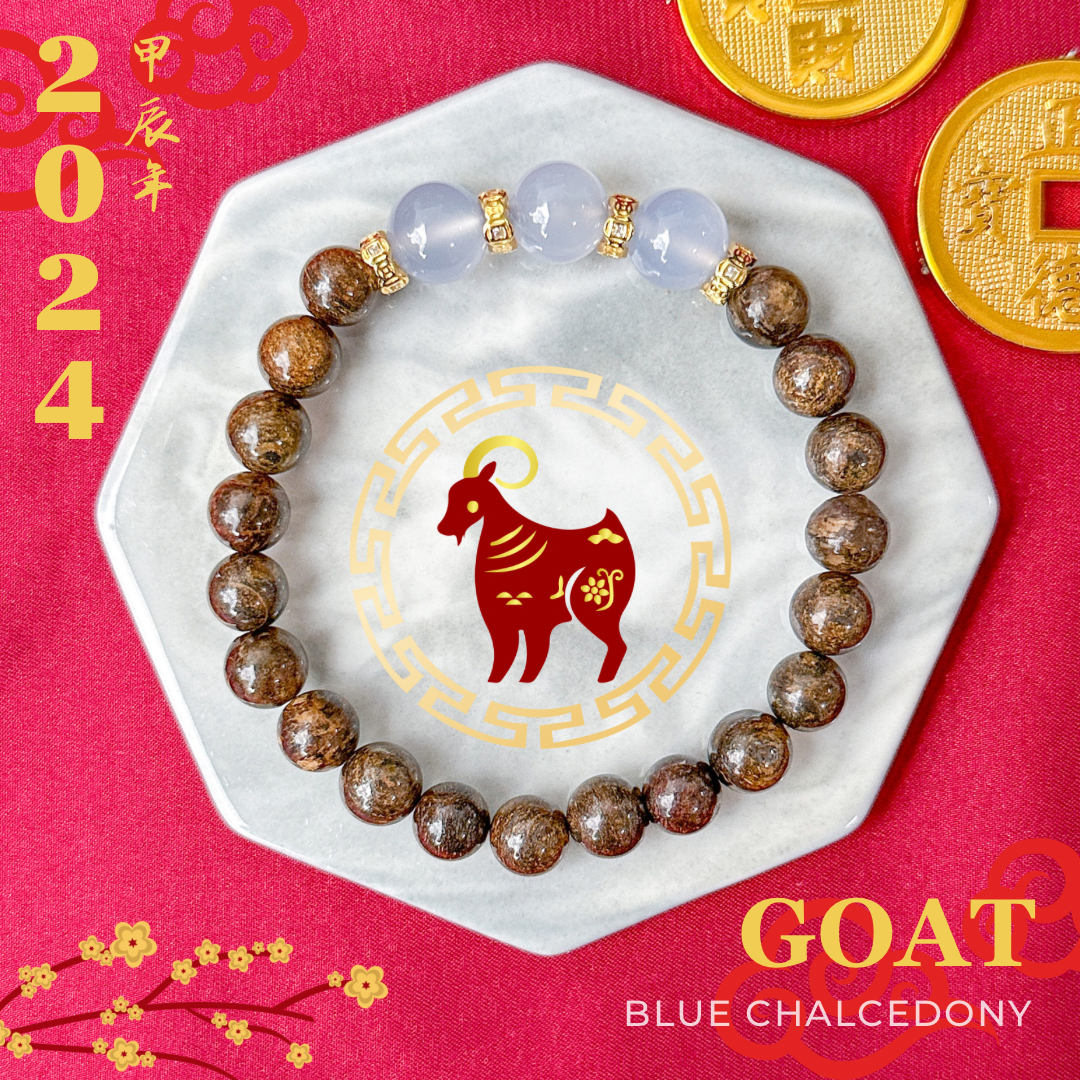 Goat - 2024 Lucky Zodiac Bracelet
