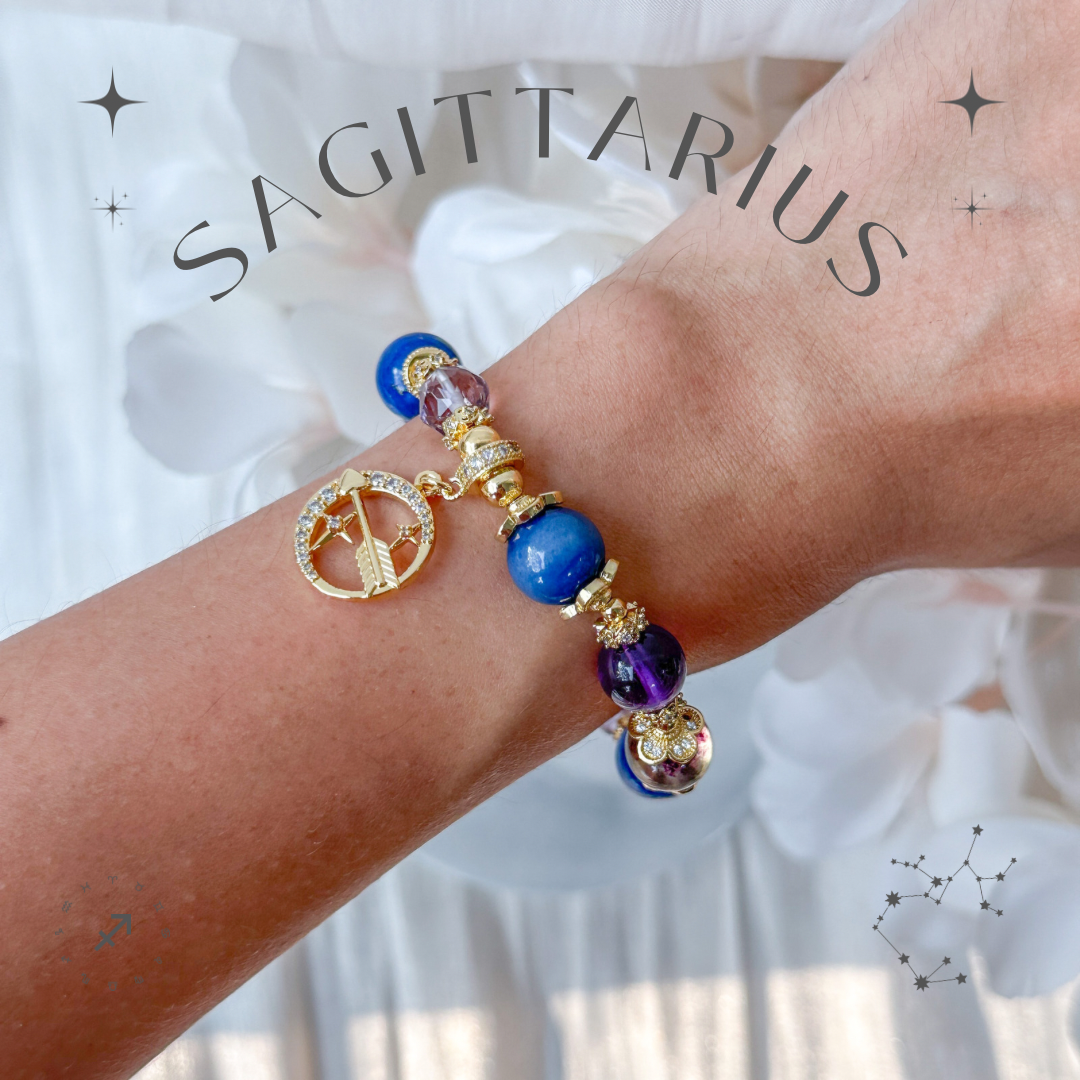 Sagittarius (November 22 - December 21) ♐️ Horoscope Bracelet