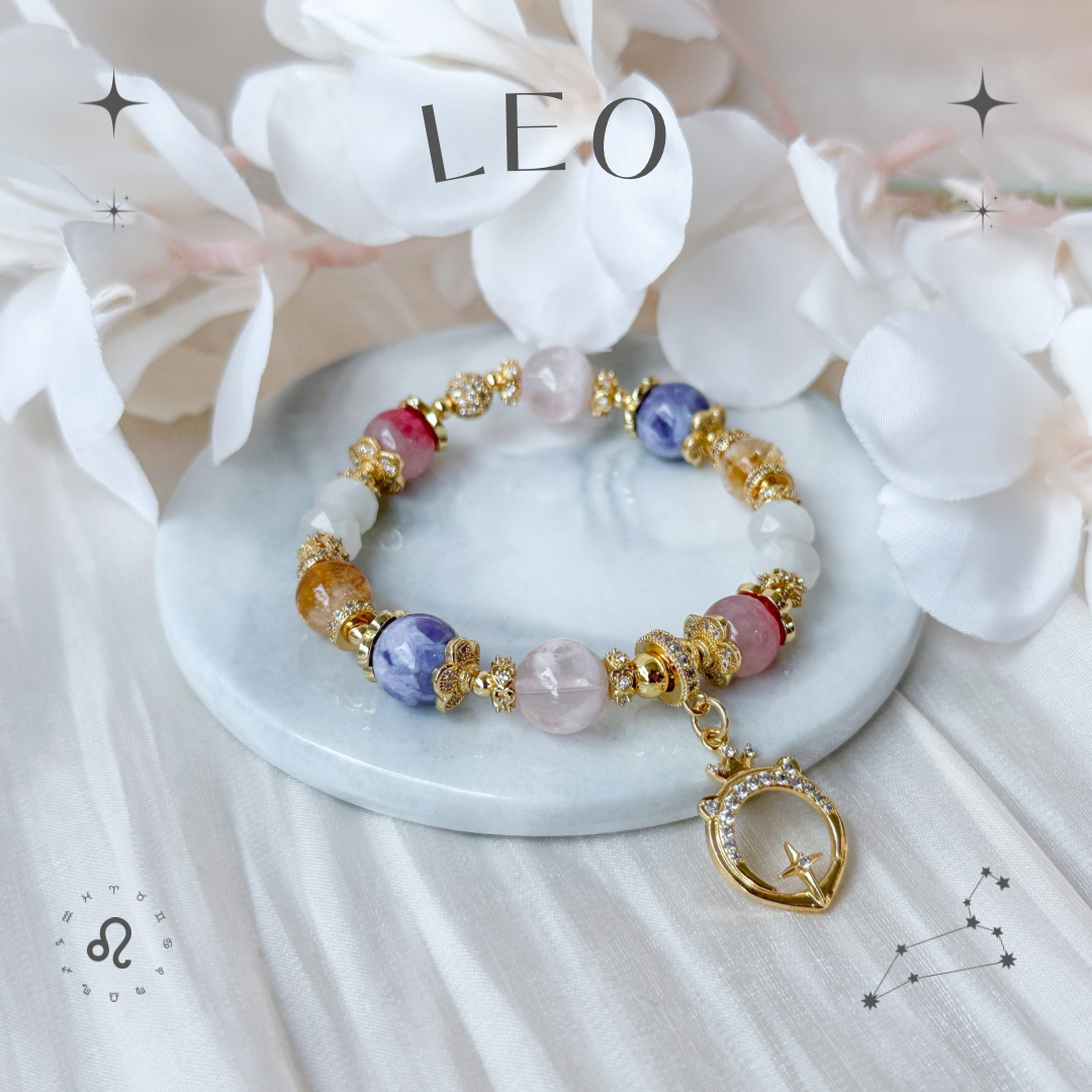 Leo (July 23 - August 22) ♌️ Horoscope Bracelet