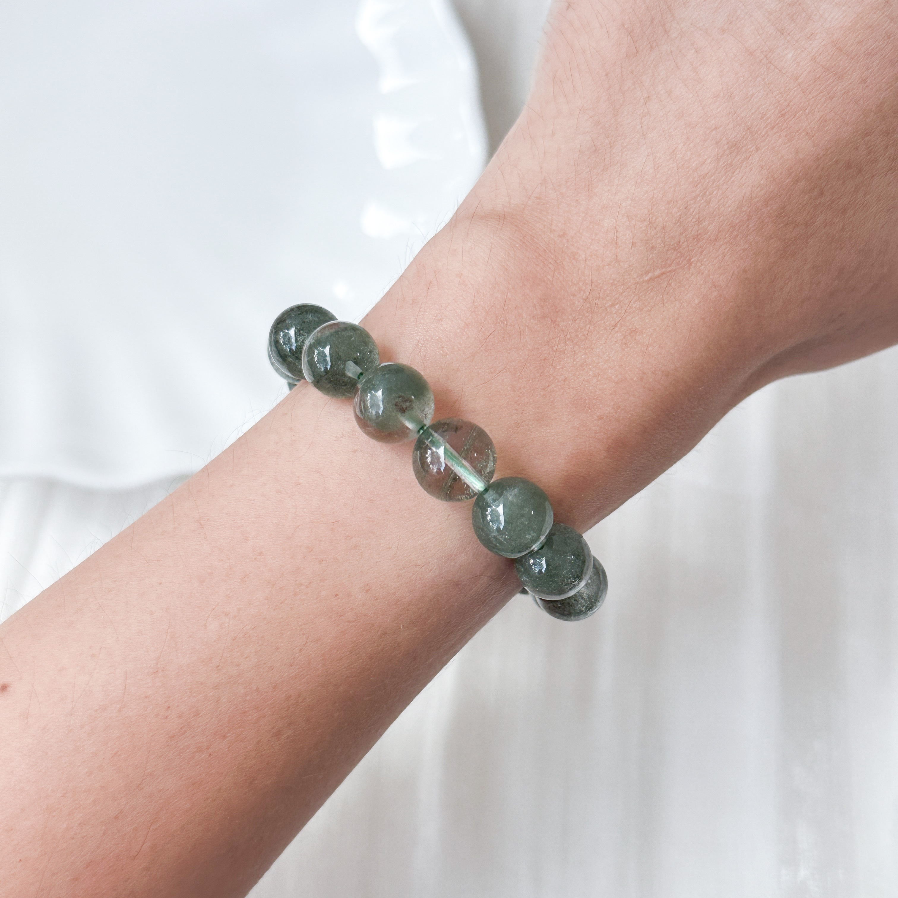 Phantom Quartz 10mm AAA+ Bracelet