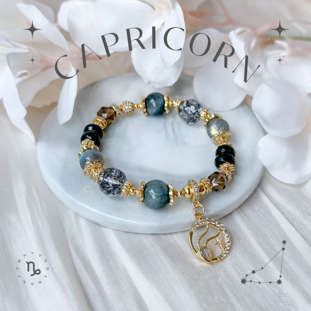 Capricorn (December 22 - January 19) ♓️ Horoscope Bracelet