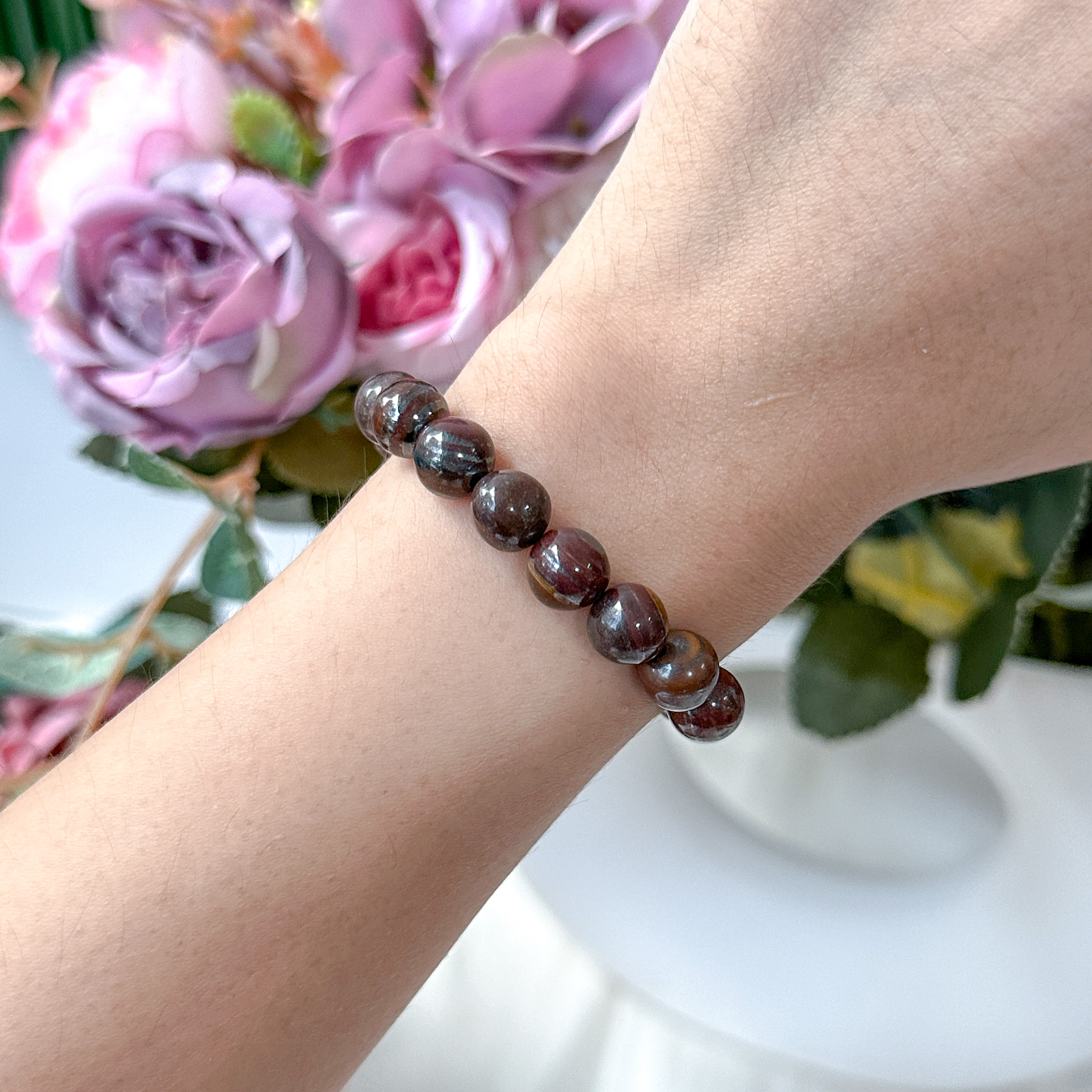 Tiger Iron 8mm Bracelet