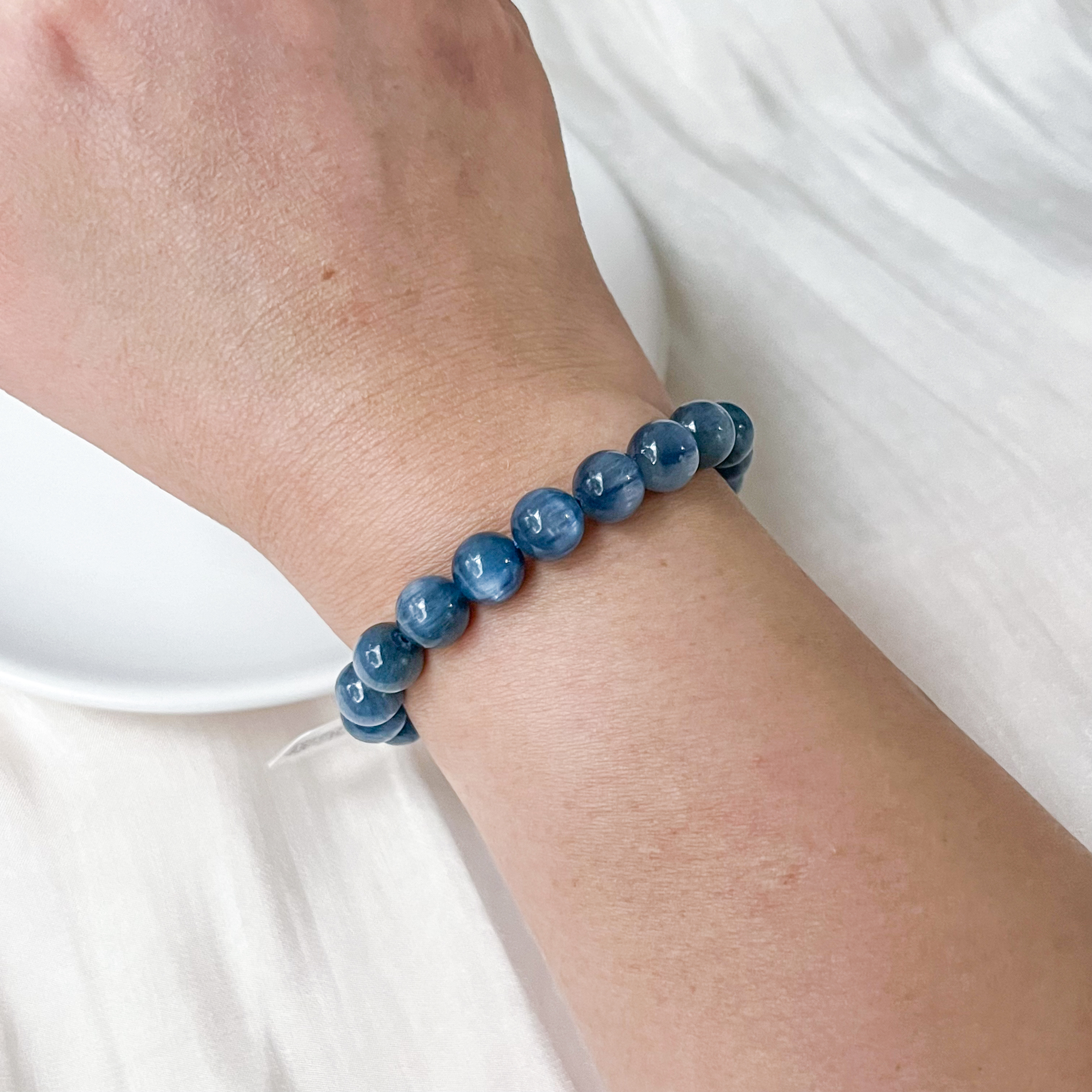 Kyanite 7-8mm AAA Bracelet