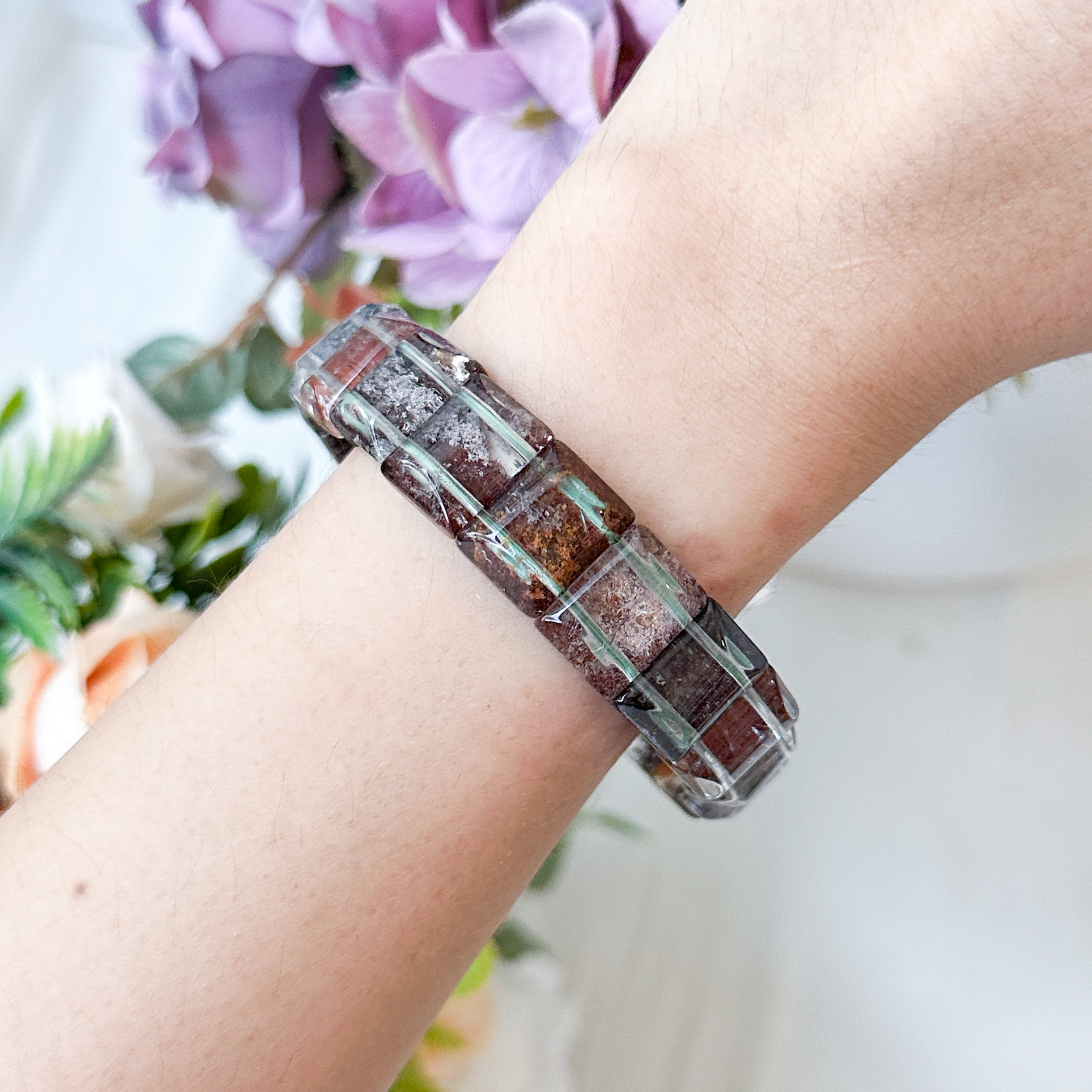 Phantom Quartz Rect AAA Bracelet