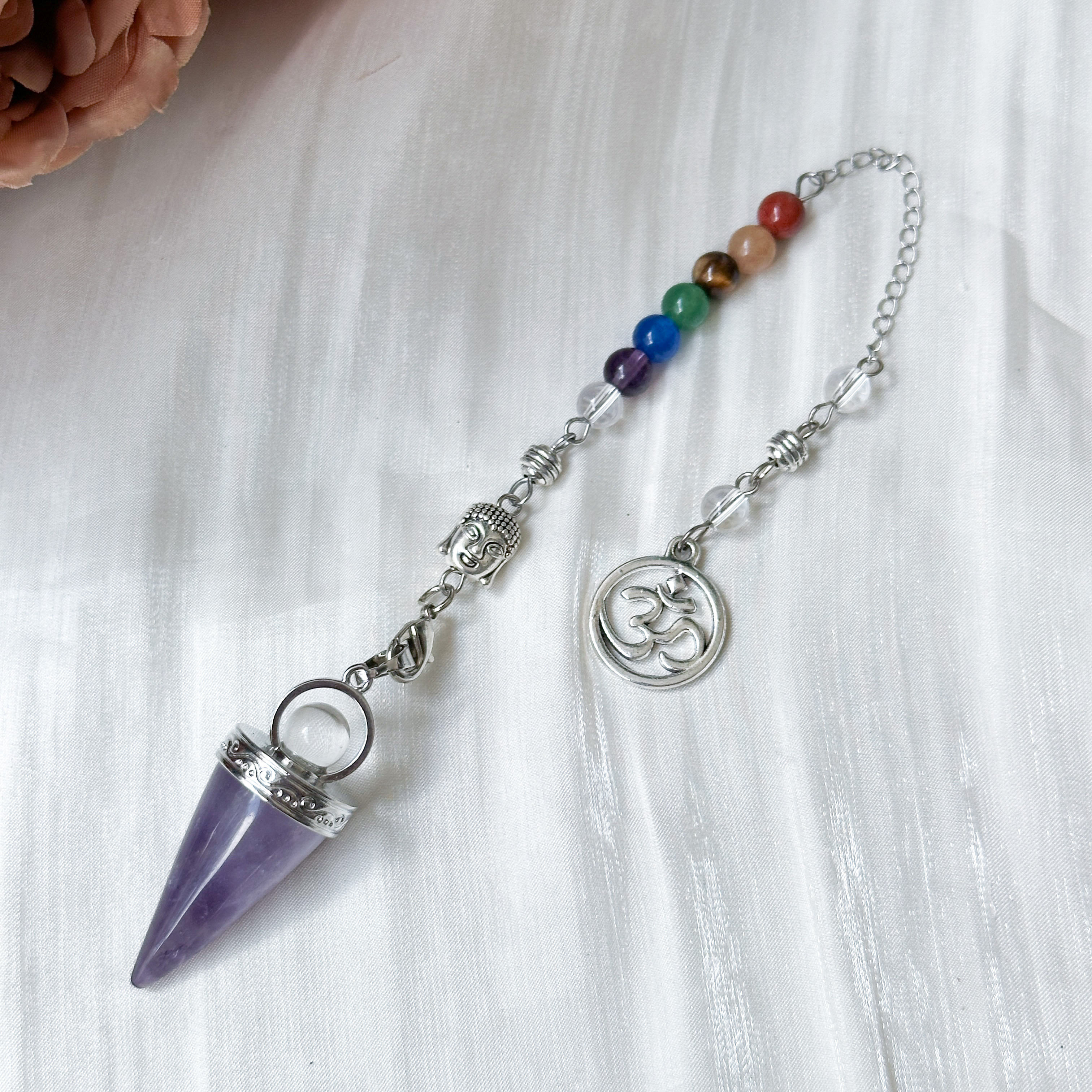 Amethyst Chakra Pendulum
