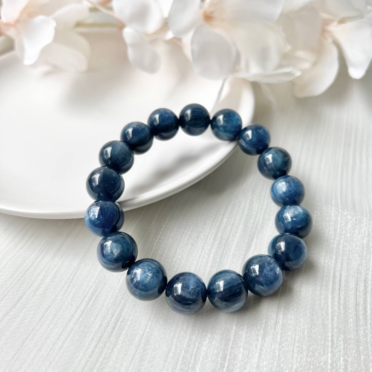 Kyanite 12.5mm Bracelet