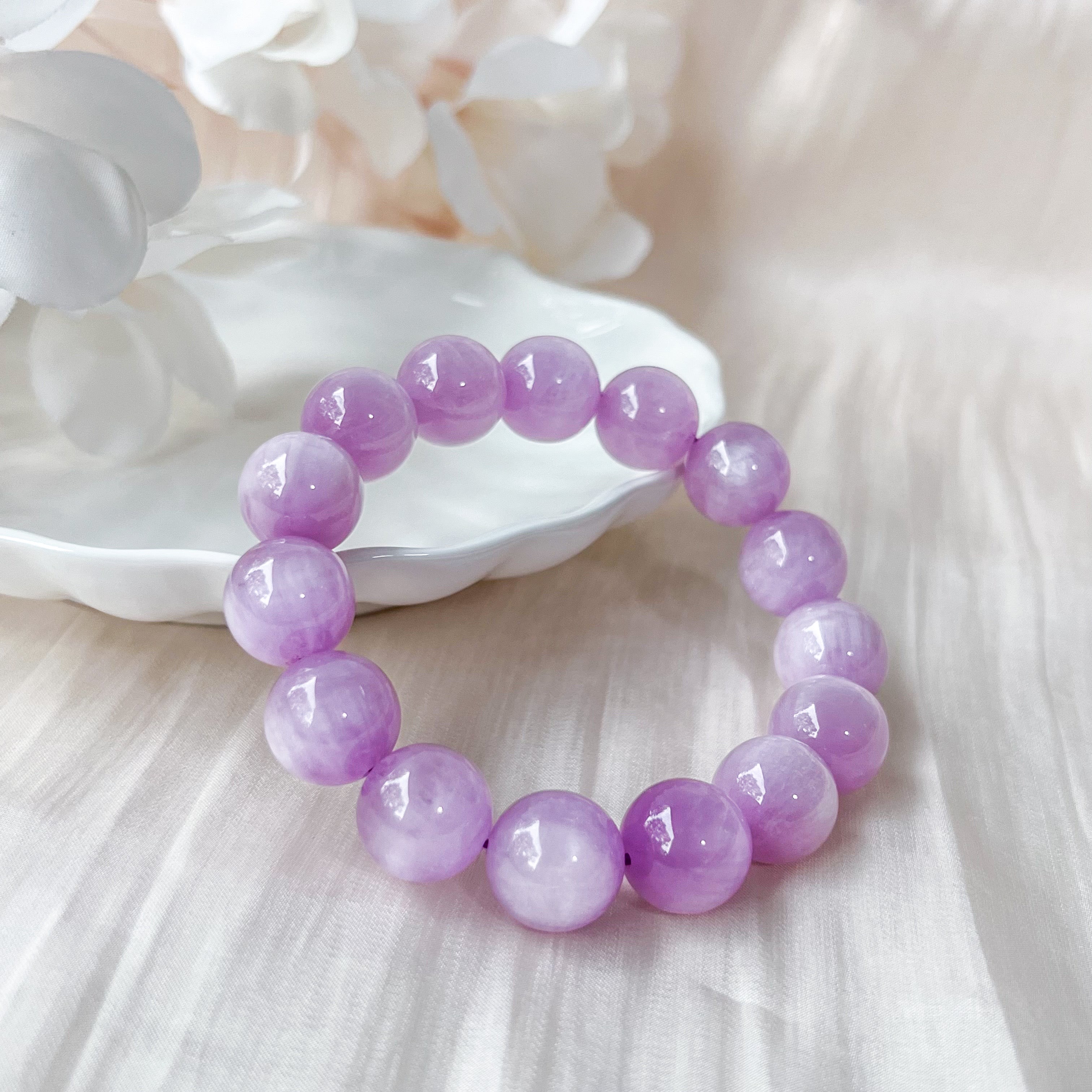 Kunzite 14.5mm Bracelet