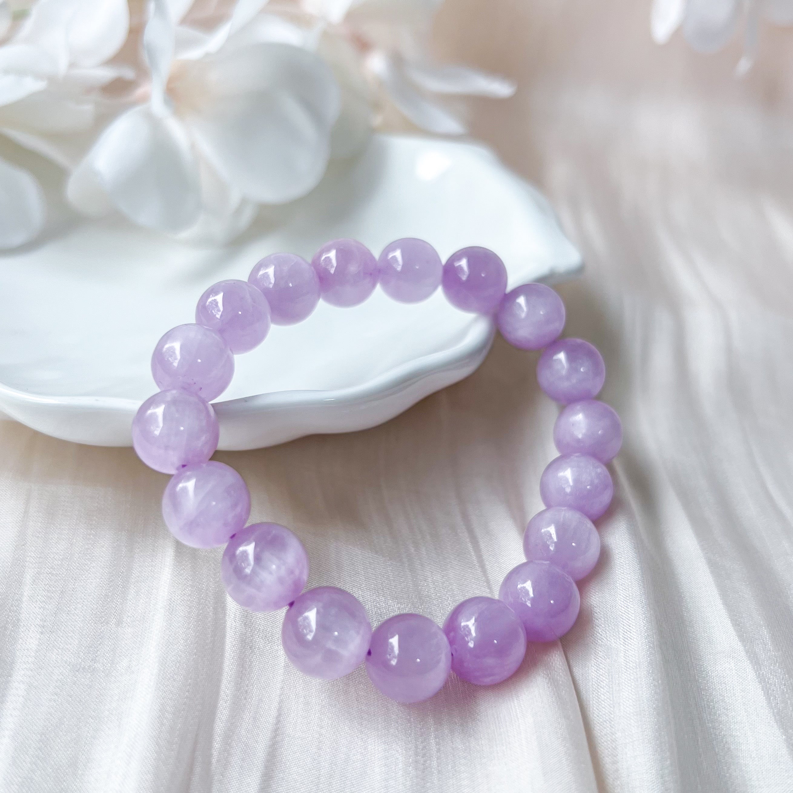 Kunzite 10mm Bracelet