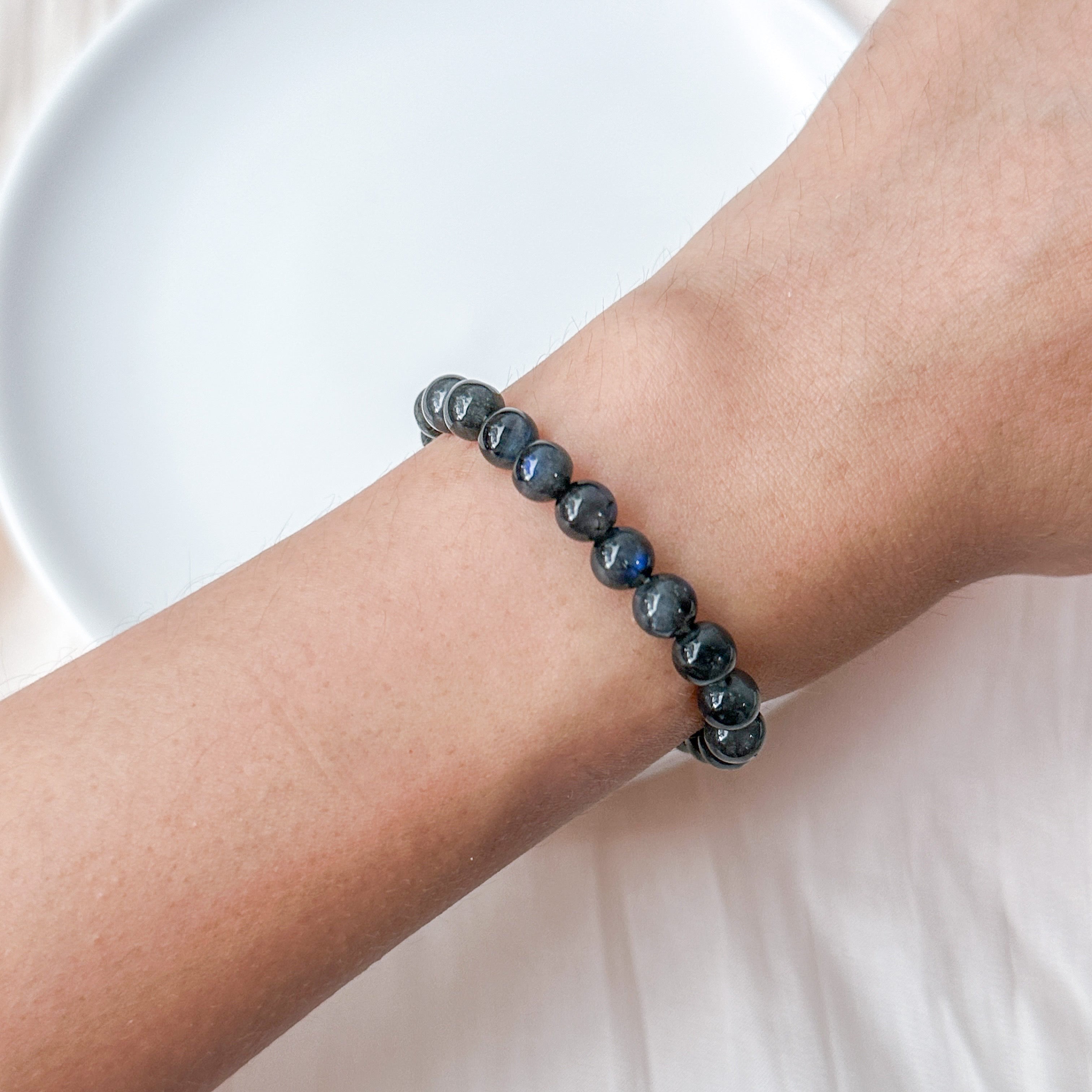 Midnight Blue Labradorite 6mm Bracelet