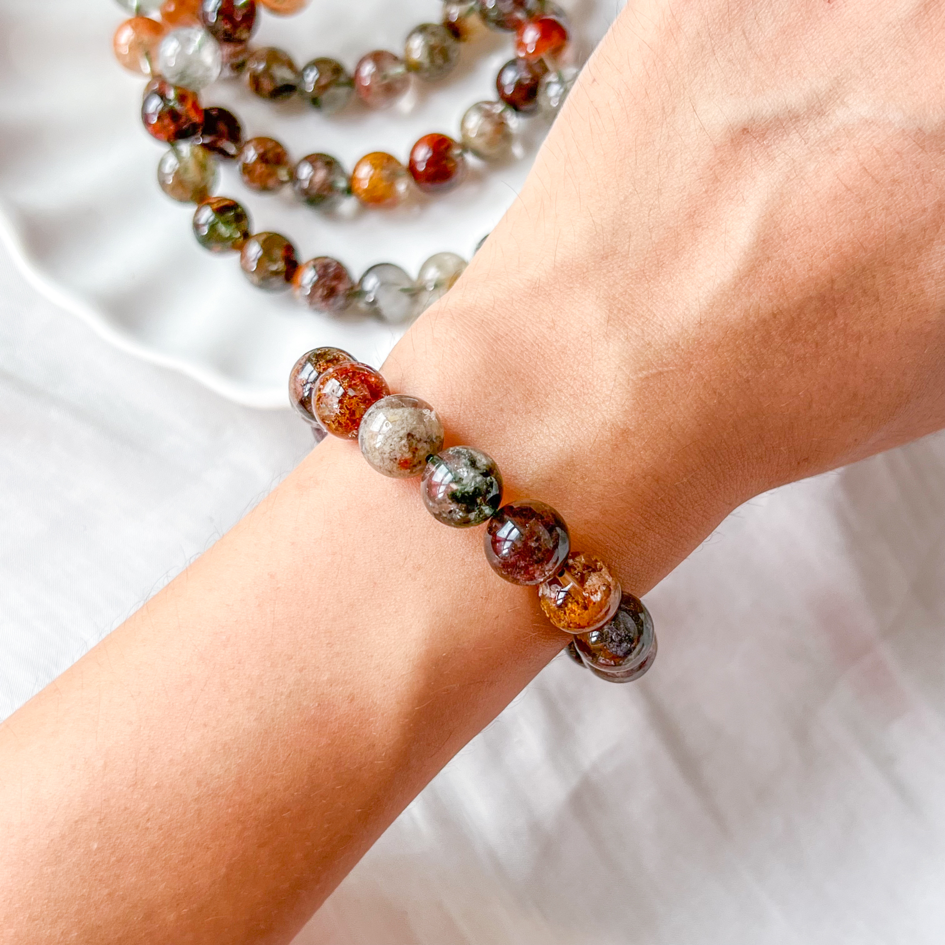 Phantom Quartz 10mm Bracelet