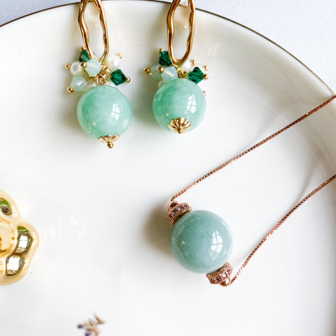 Jade Jewellery Set