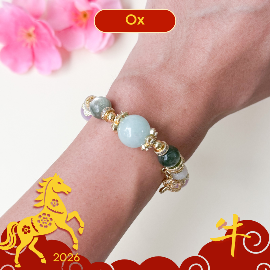 Ox v1 - 2026 Zodiac Harmony Bracelet