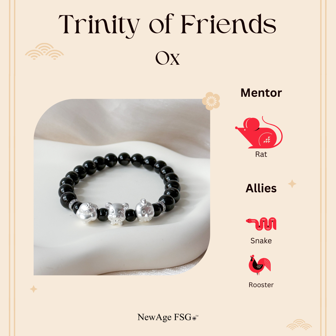 Trinity of Friends Bracelet