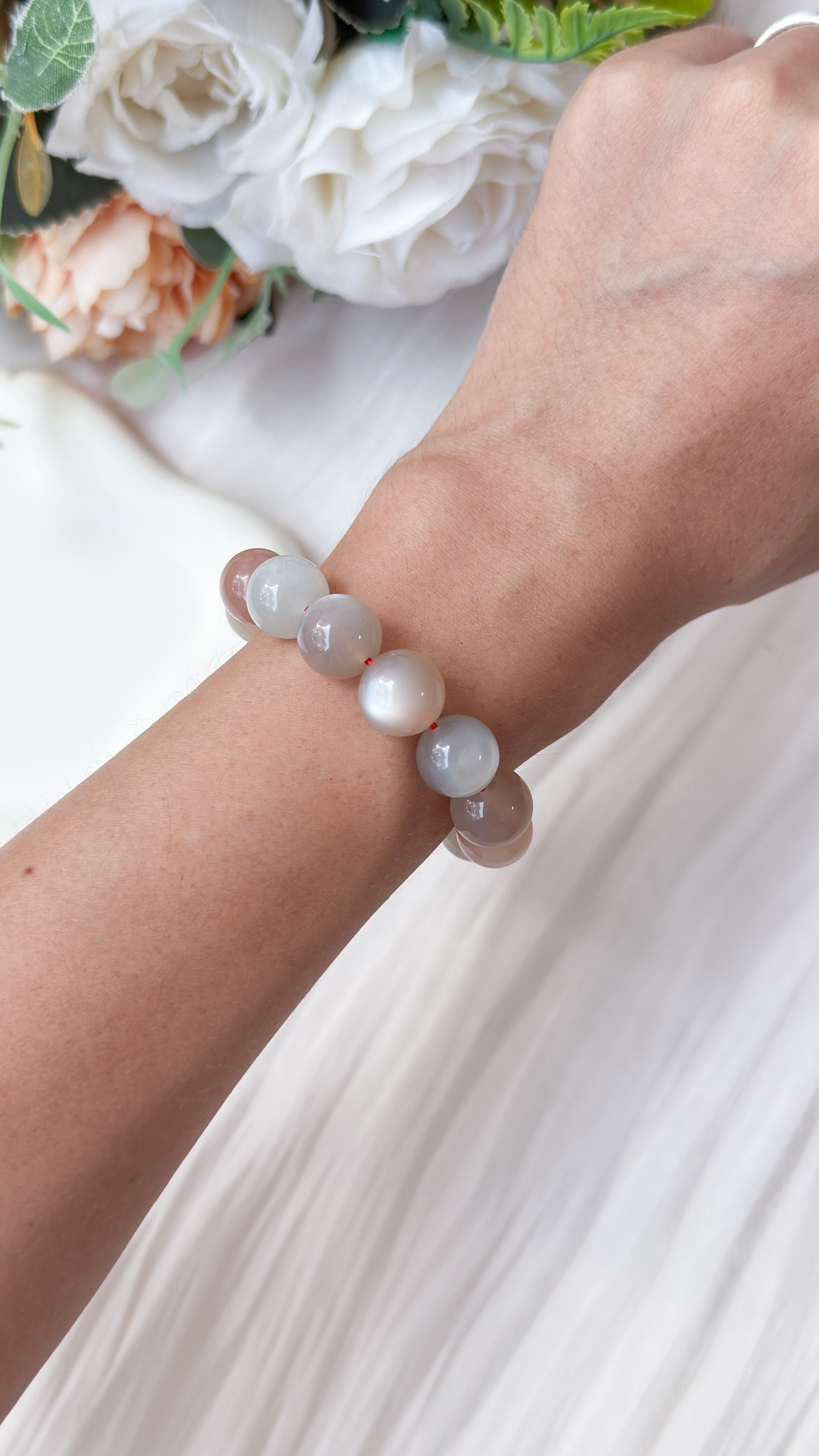 Multi-Colour Moonstone 11-12mm AAA Bracelet