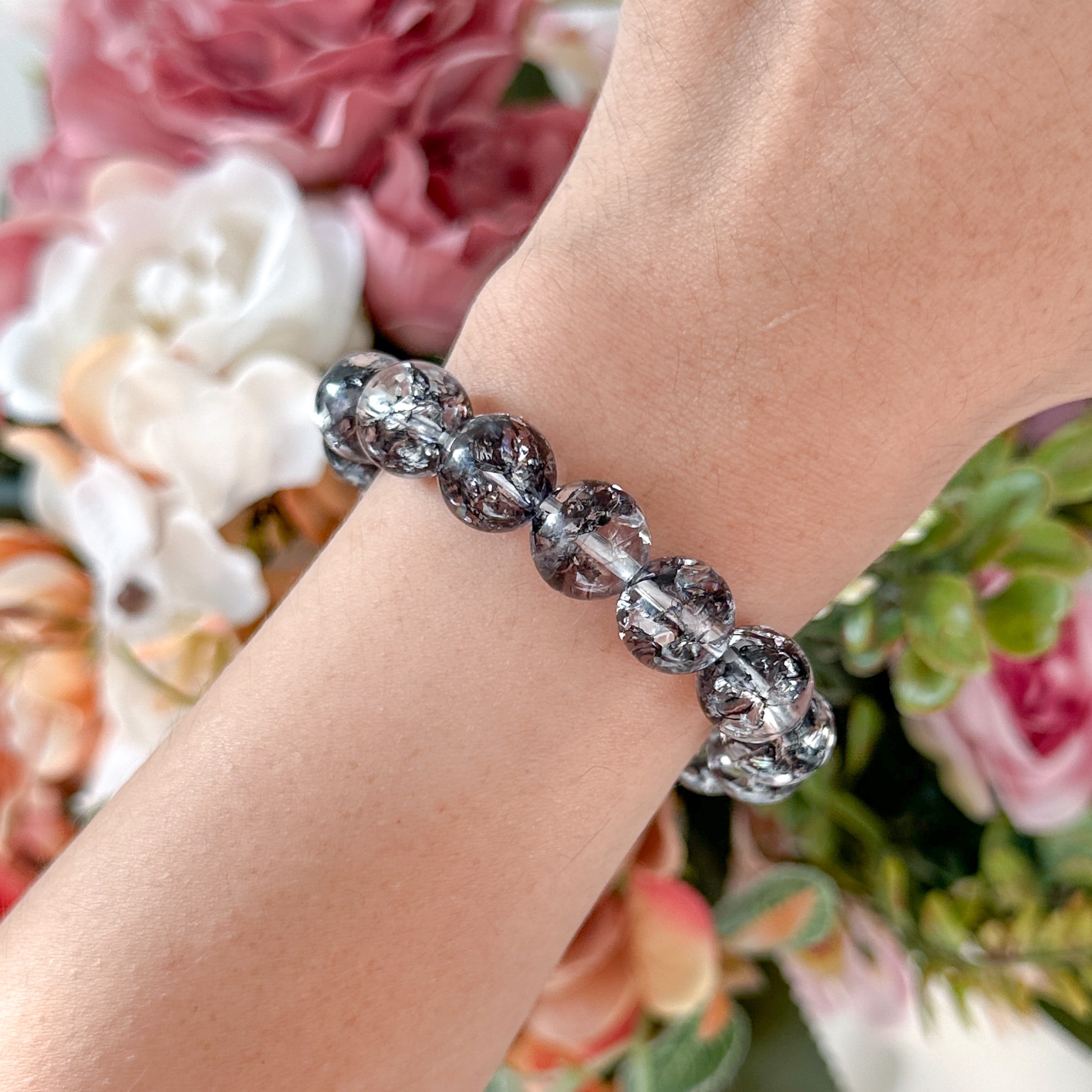 Black Hematoid AAA+ 10mm Bracelet